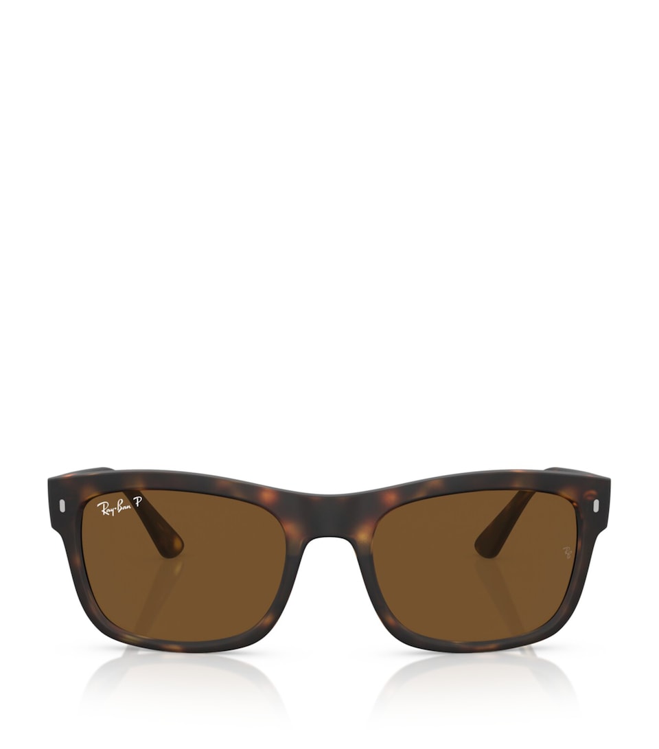 Ray-Ban Tortoiseshell Square Sunglasses Brown