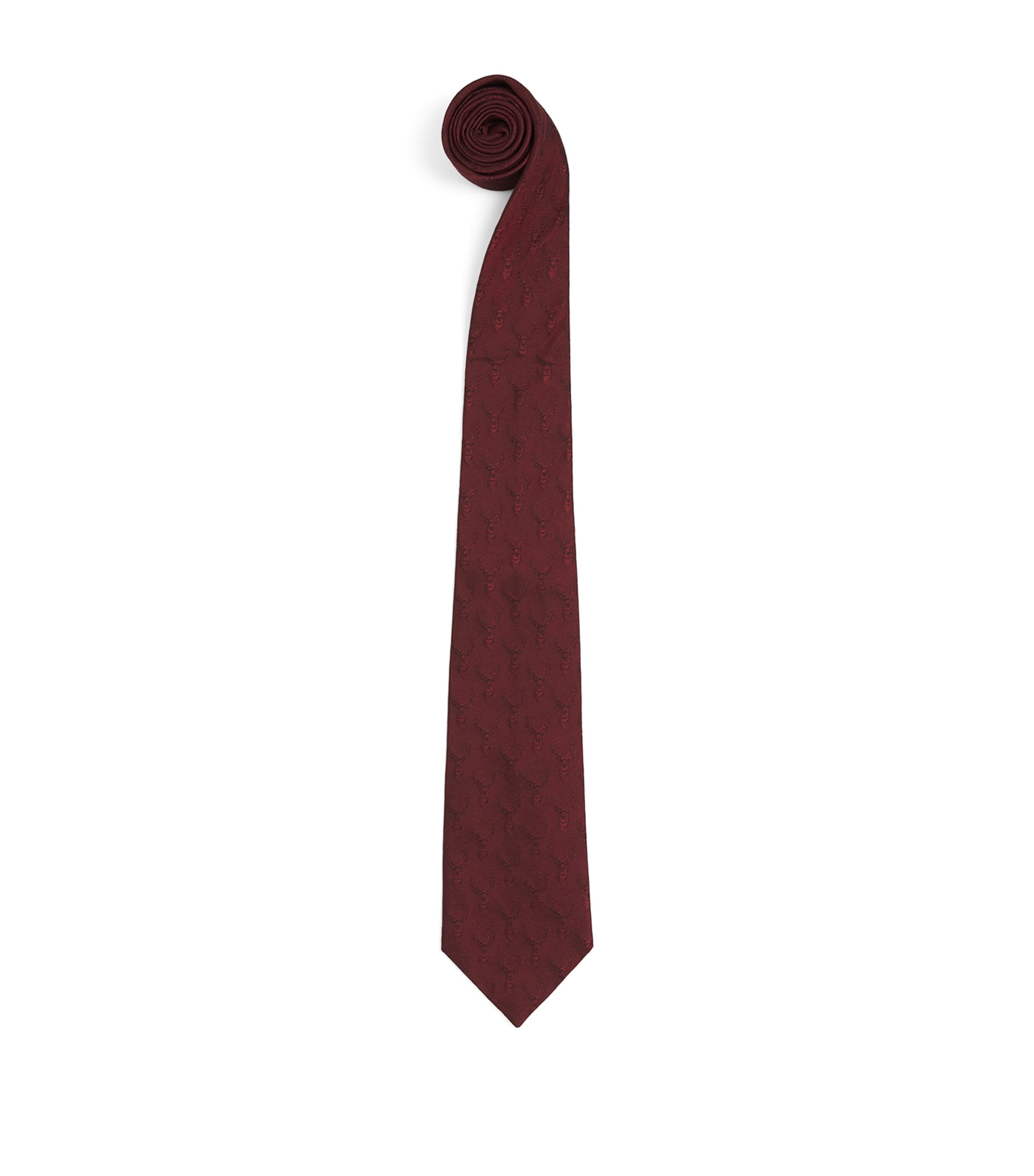 Purdey Silk Stags Gaze Tie Aur