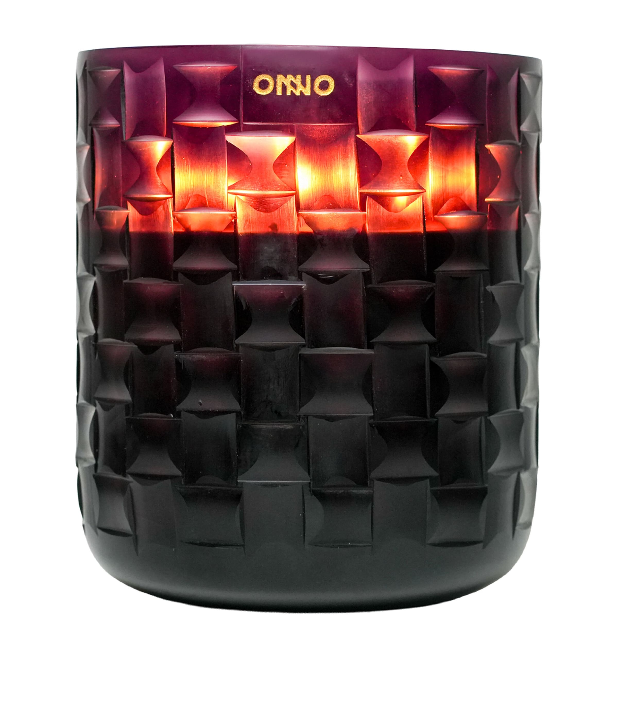 Onno Large Chess Burgundy Cashmere Candle Burgundy