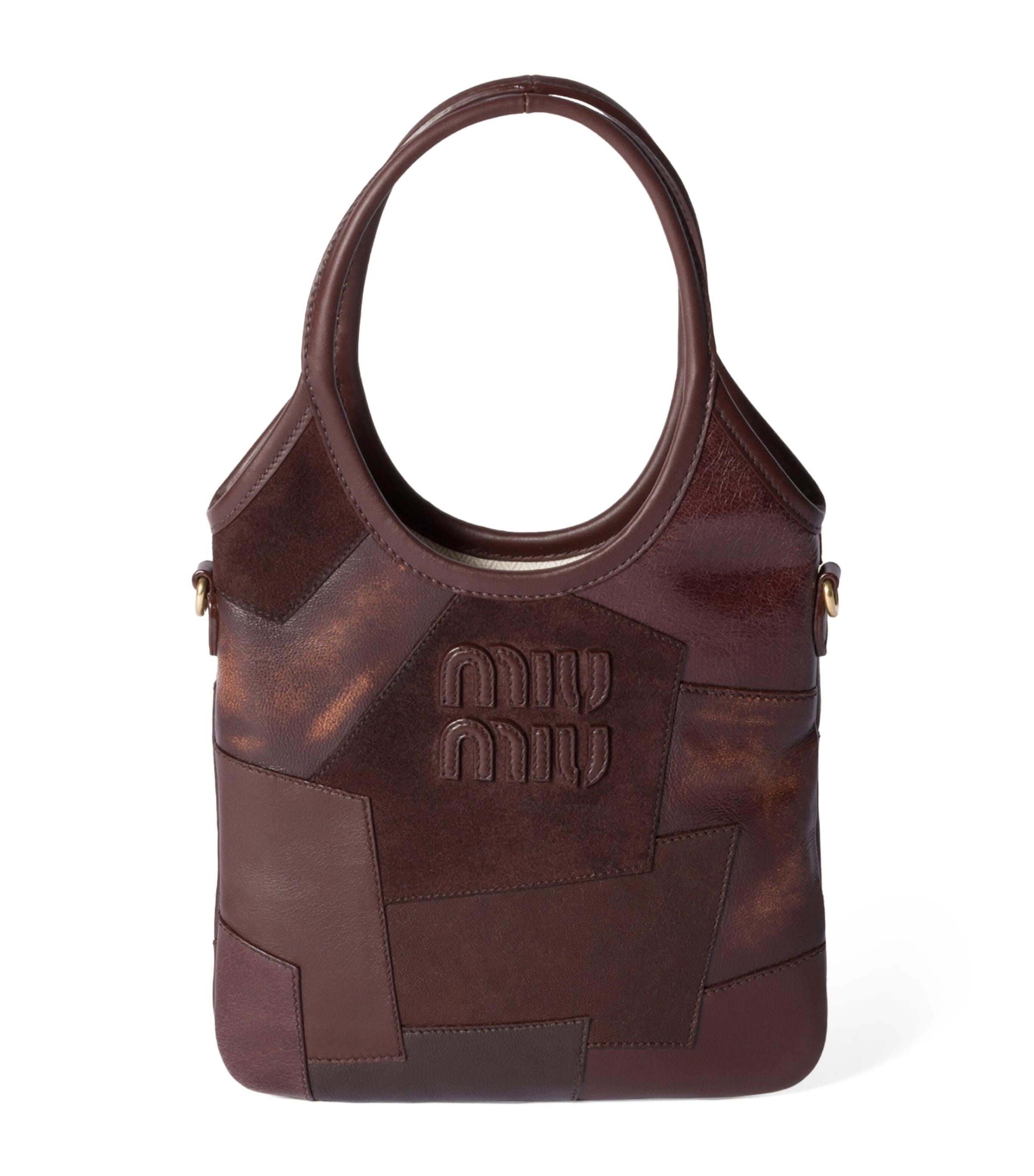 Miu Miu Patchwork Ivy Tote Bag | Harrods DE