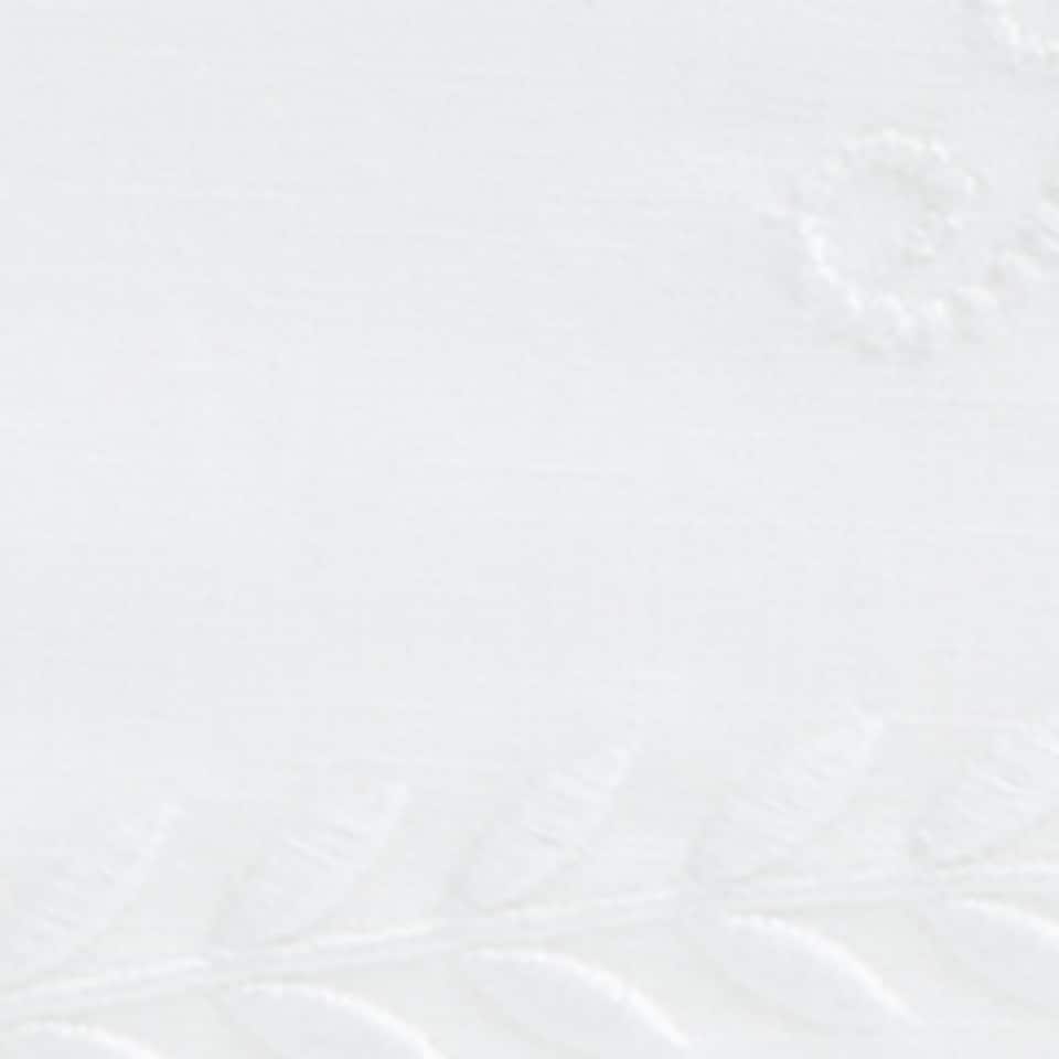 Tartine et Chocolat Cotton-Linen Basket Blanc