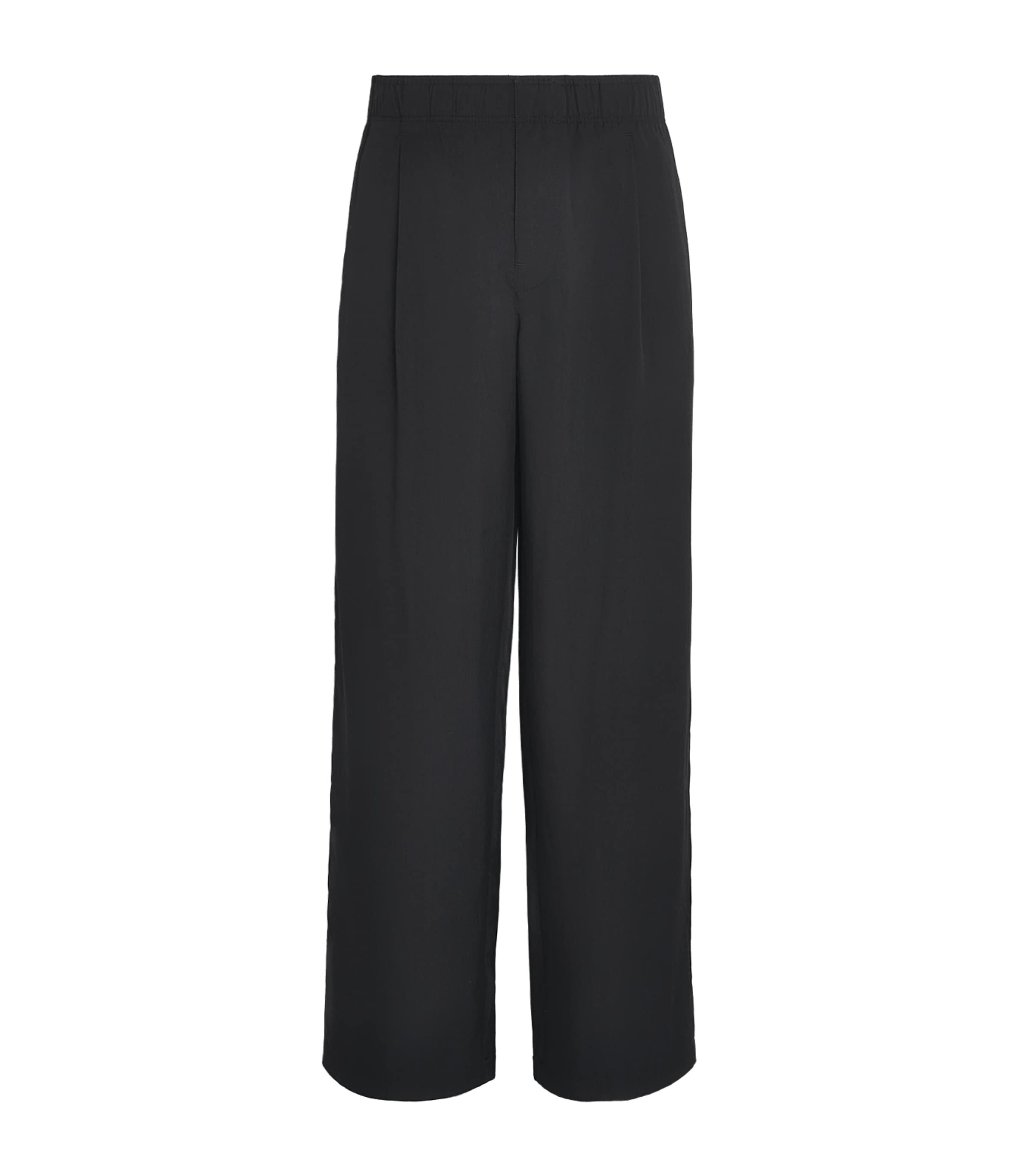 Our Legacy Leisure Trousers Crow Blk Ngt Drp Twl