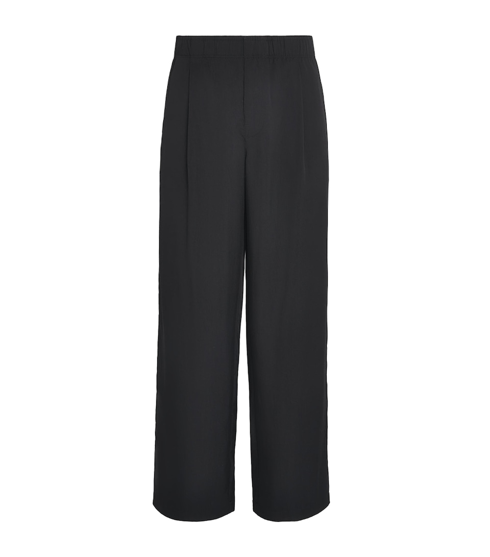 Our Legacy Leisure Trousers Crow Blk Ngt Drp Twl