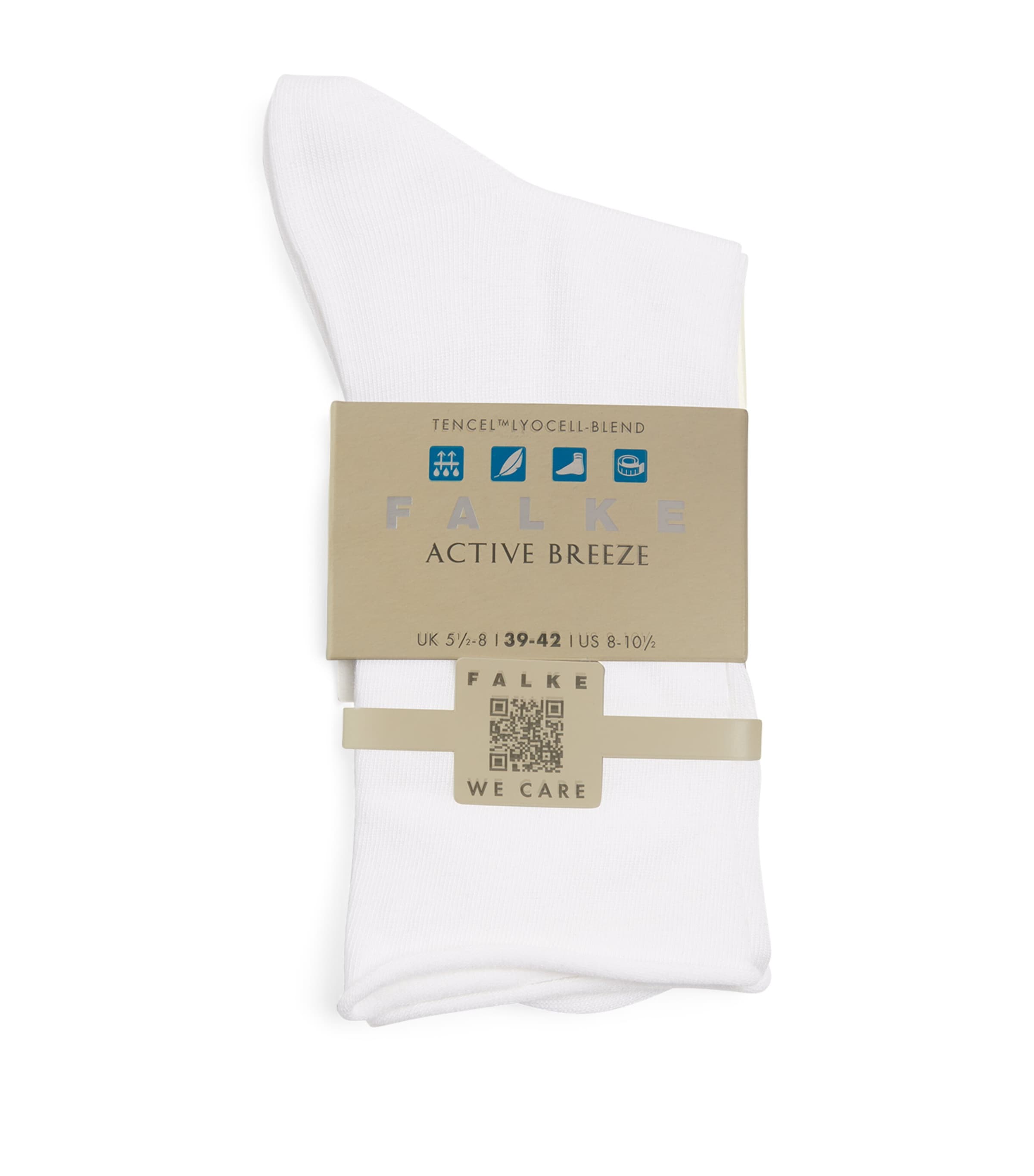 Falke Womens Active Breeze Socks White