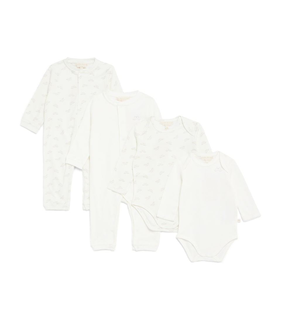 Marie-Chantal Angel Wing Gift Set (0-6 Months) White