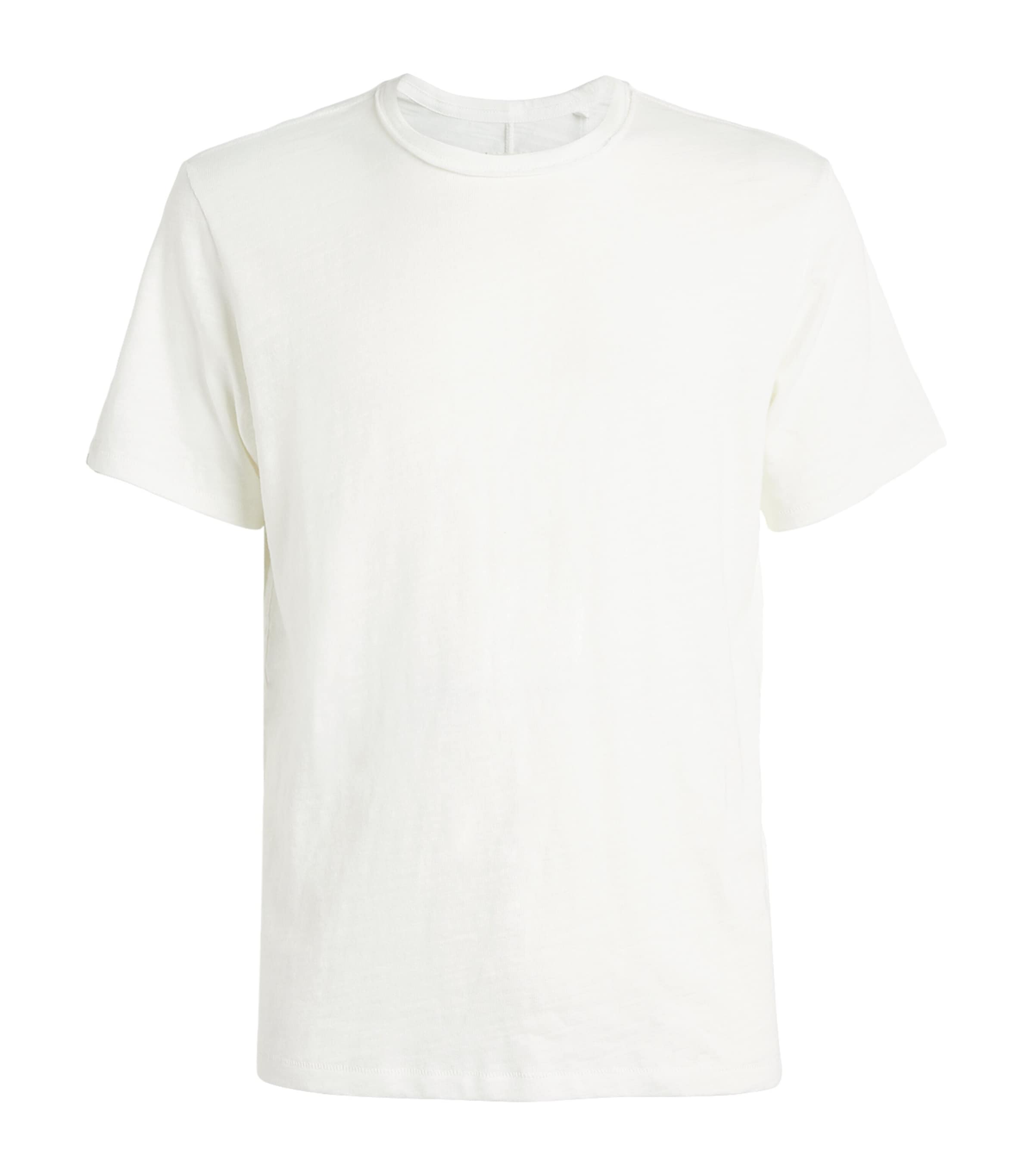 Rag & Bone Mens Cotton Flame T-Shirt White