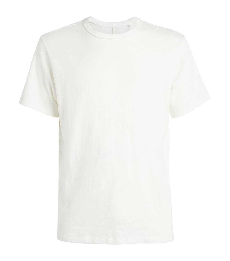 Rag & Bone Mens Cotton Flame T-Shirt White