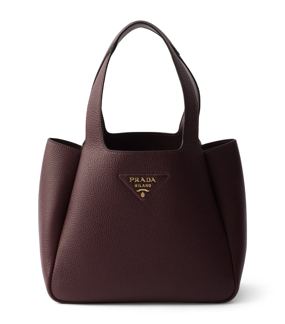 Small Leather Tote Bag