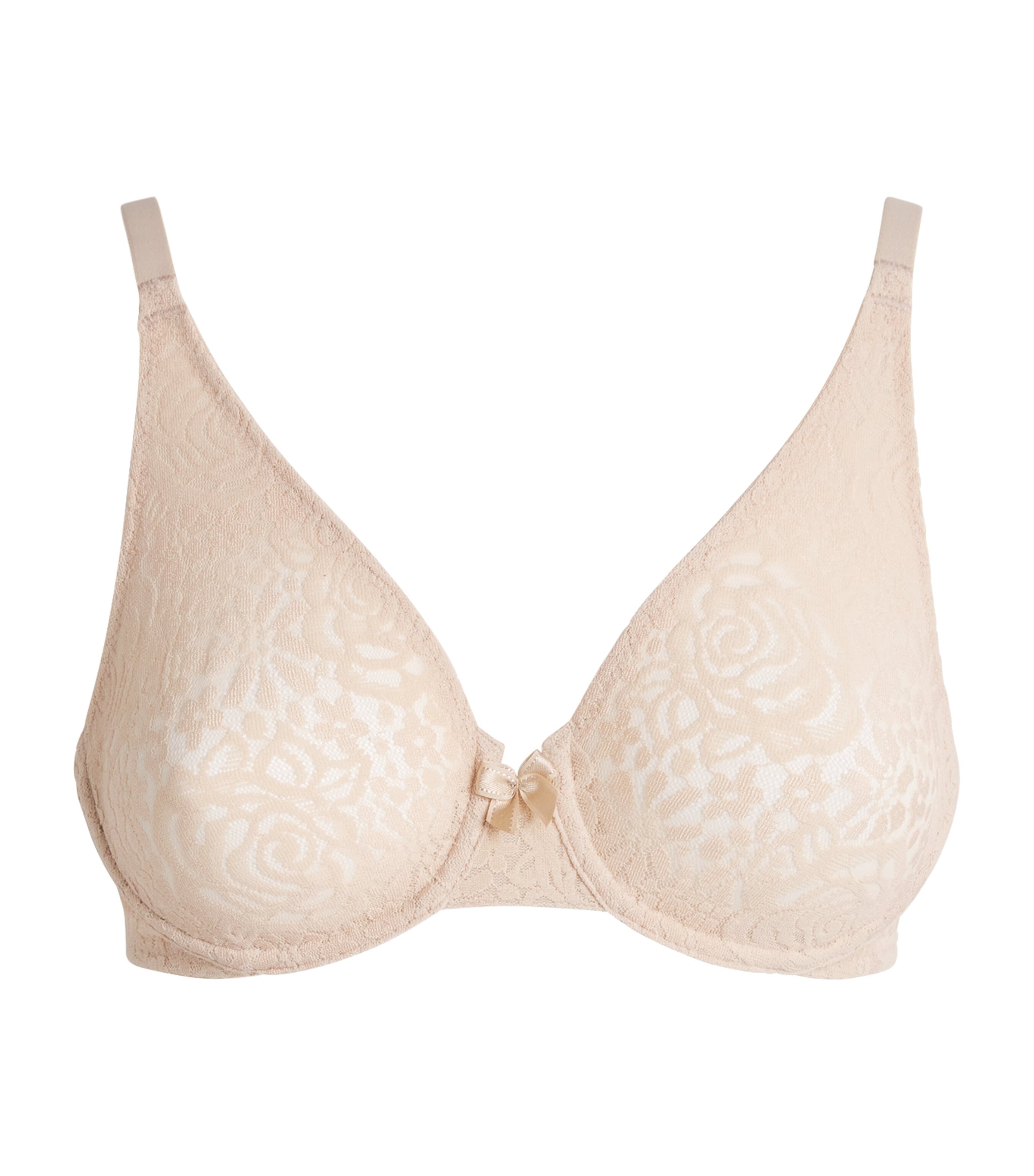 Wacoal Womens Lace Halo Underwire Bra Naturally N