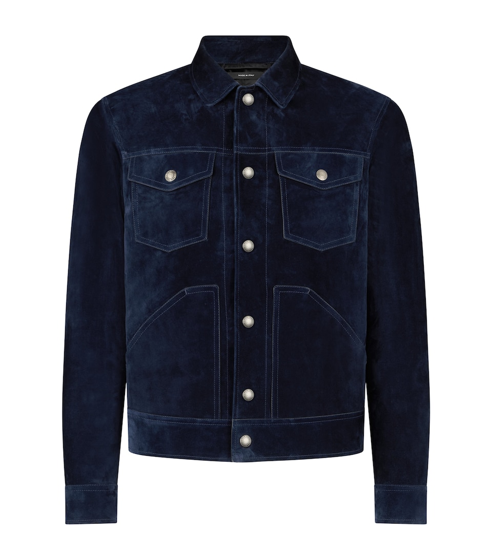 Suede Shirt Jacket