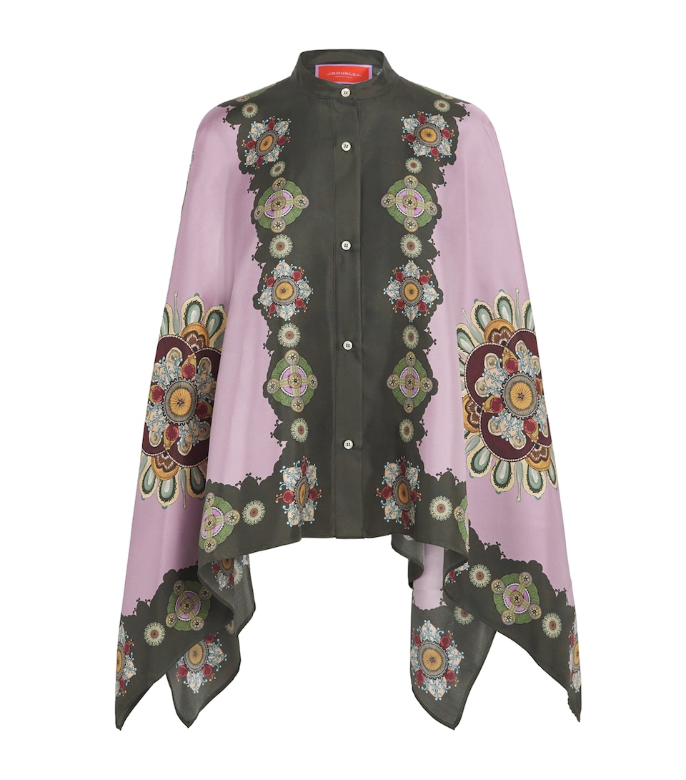 Silk Twill Foulard Shirt