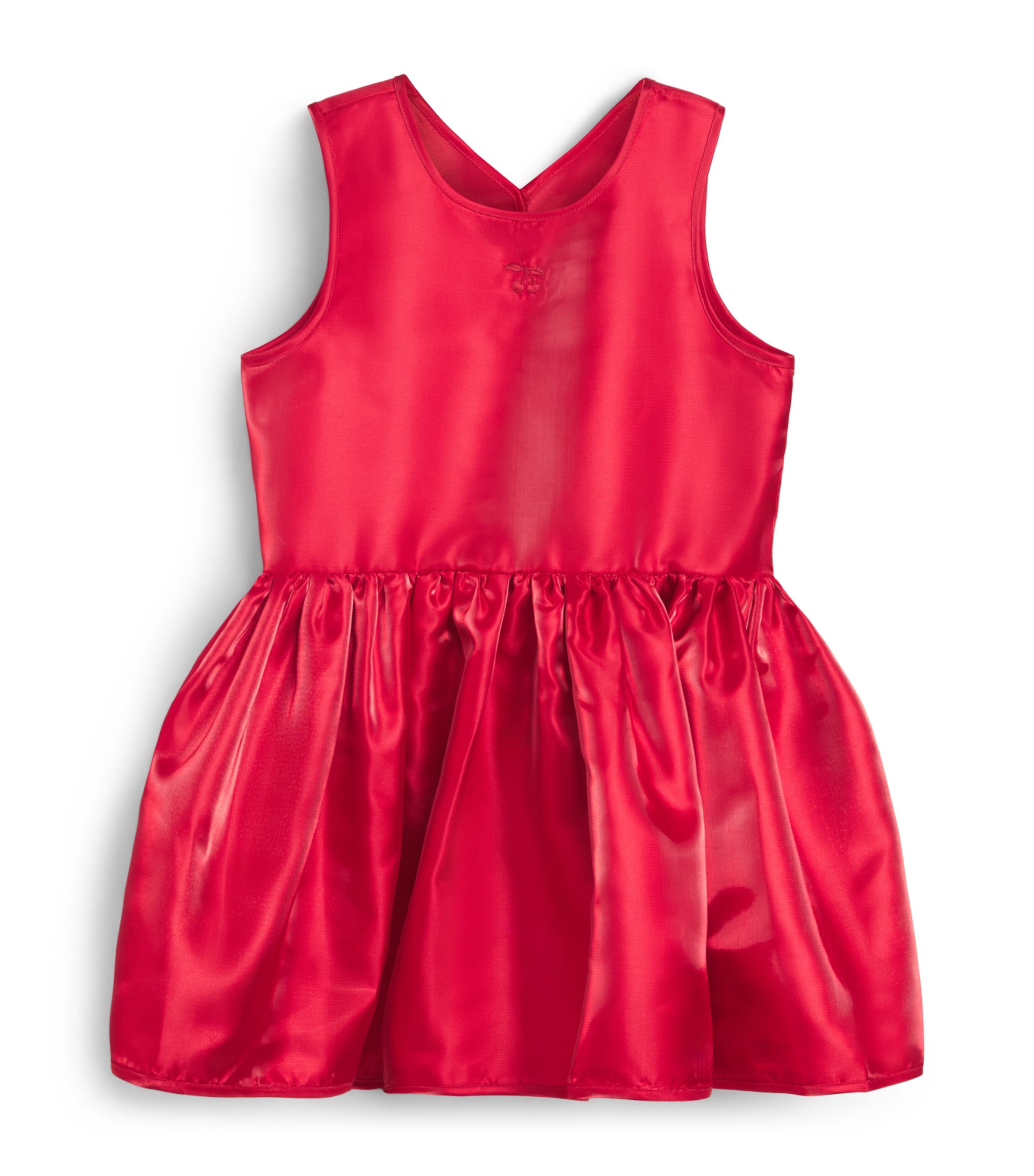 KONGES SLOJD Bellis Dress (18 Months - 10 Years) Brbados Chrry