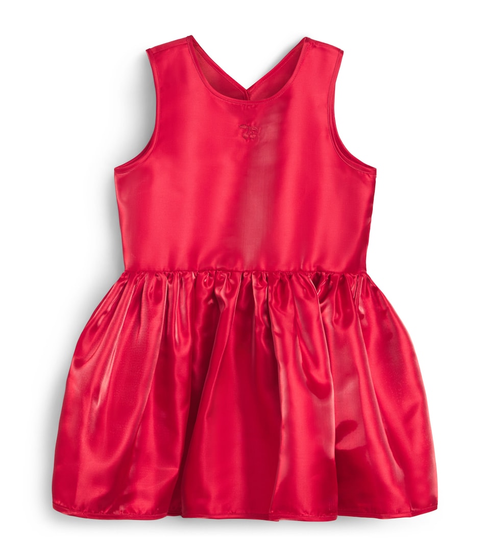 KONGES SLOJD Bellis Dress (18 Months - 10 Years) Brbados Chrry