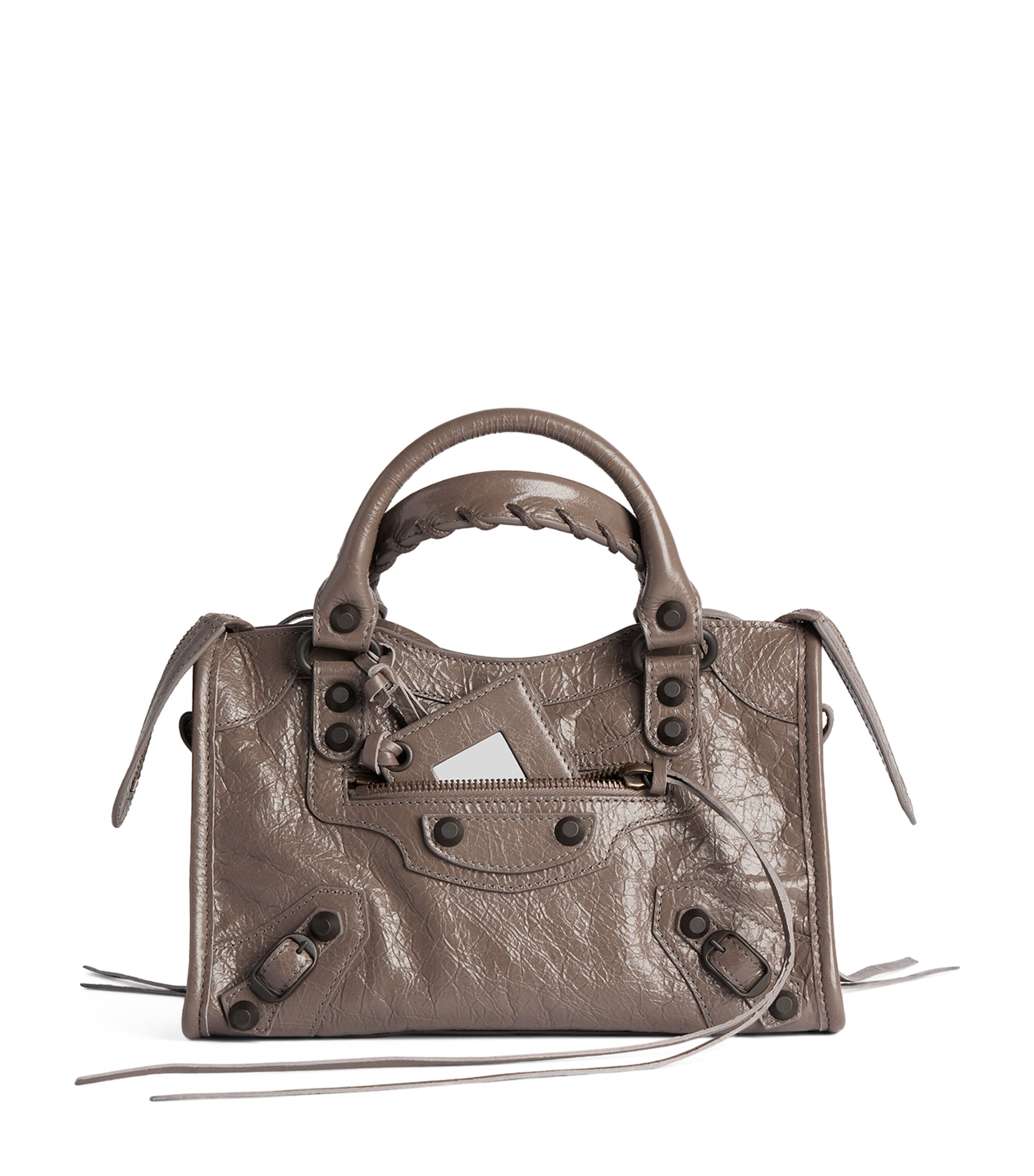 Balenciaga Mini Leather Le City Top-Handle Bag