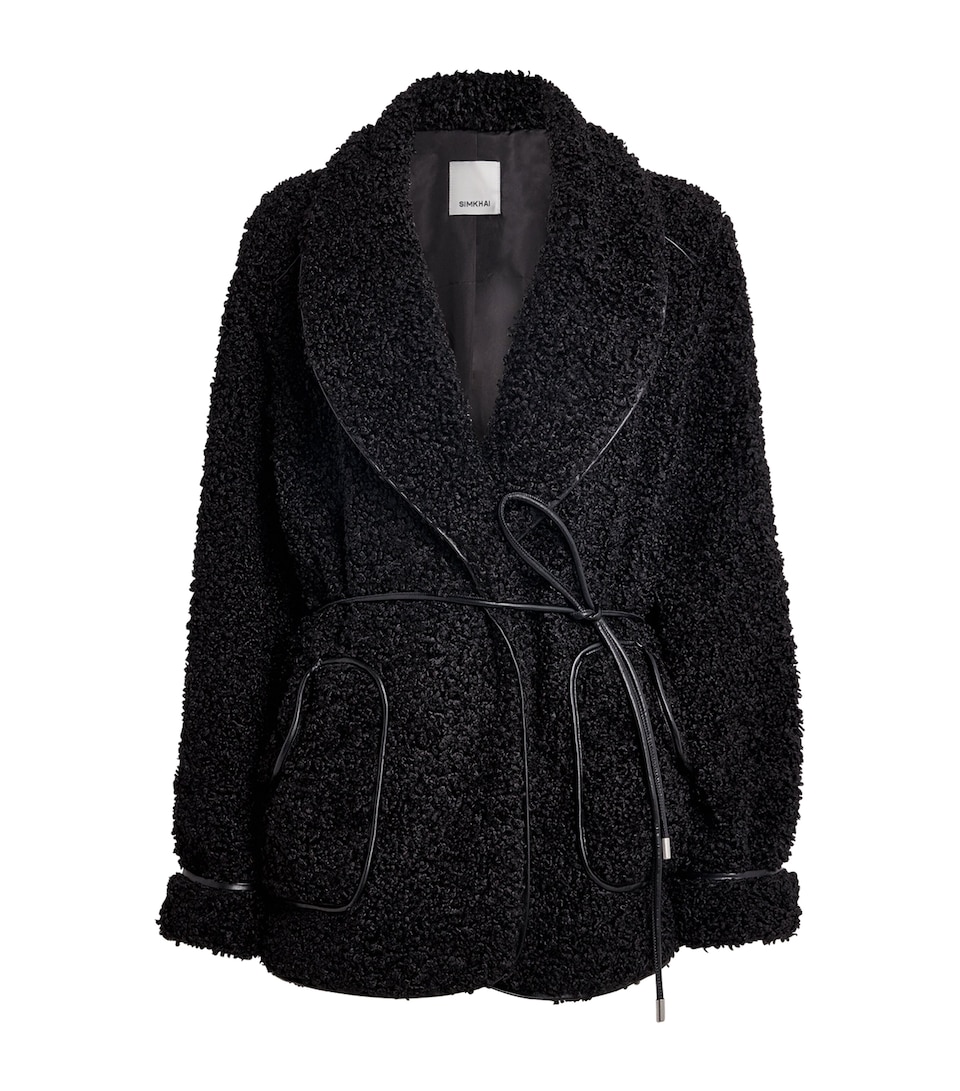 Fleece Belted Kimia Jacket