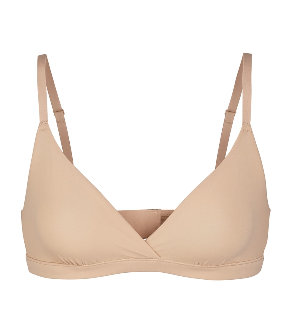 Skims Womens Fits Everybody Triangle Bralette Clay