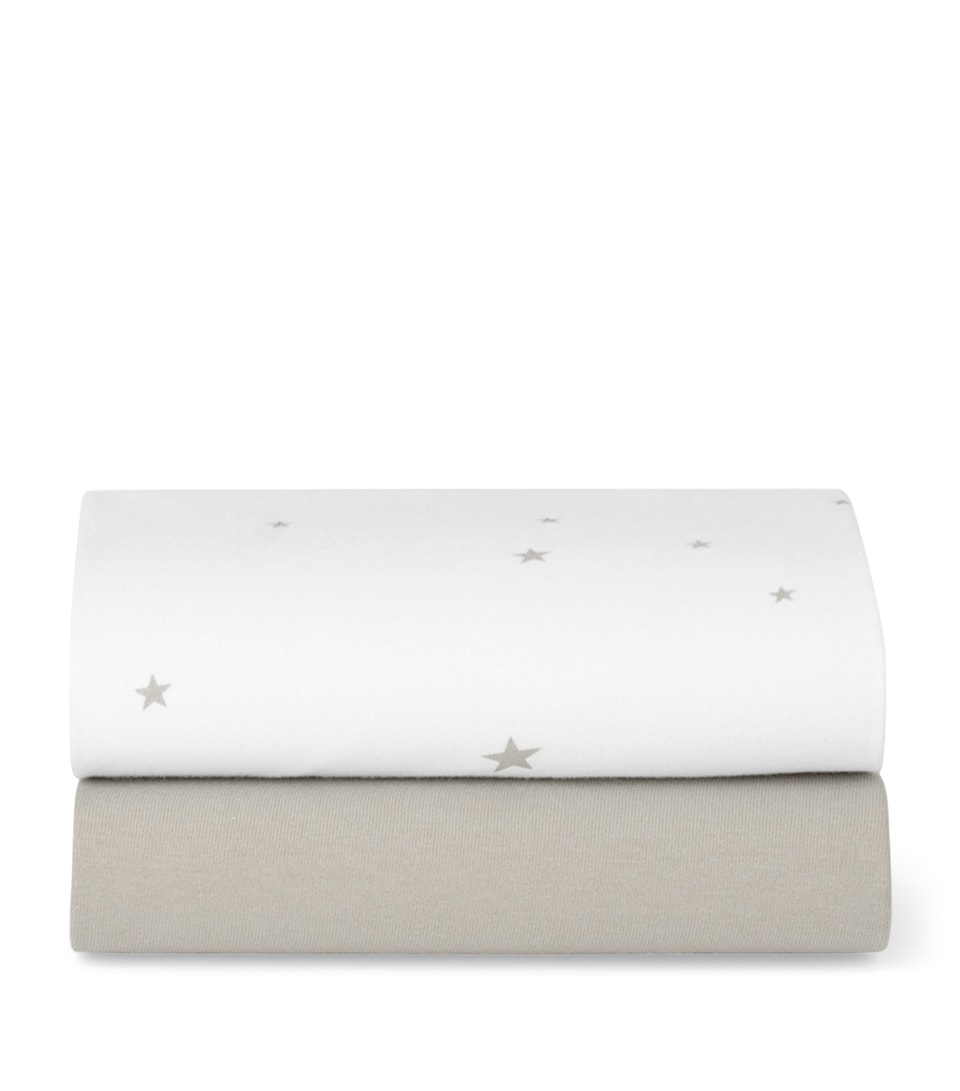 Crib Fitted Sheets (Pack of 2)