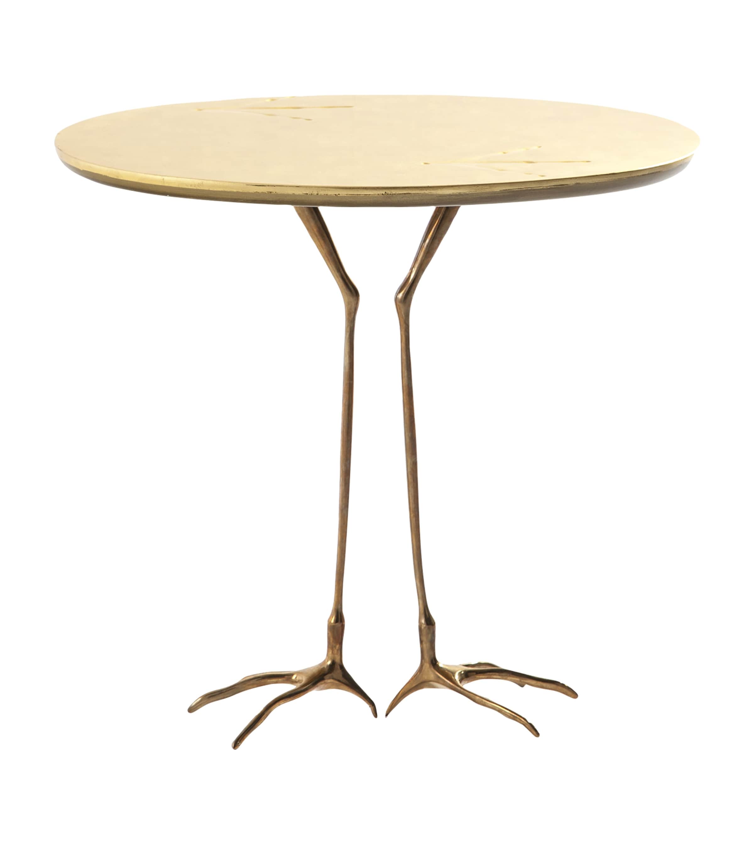 Bronze Traccia Side Table