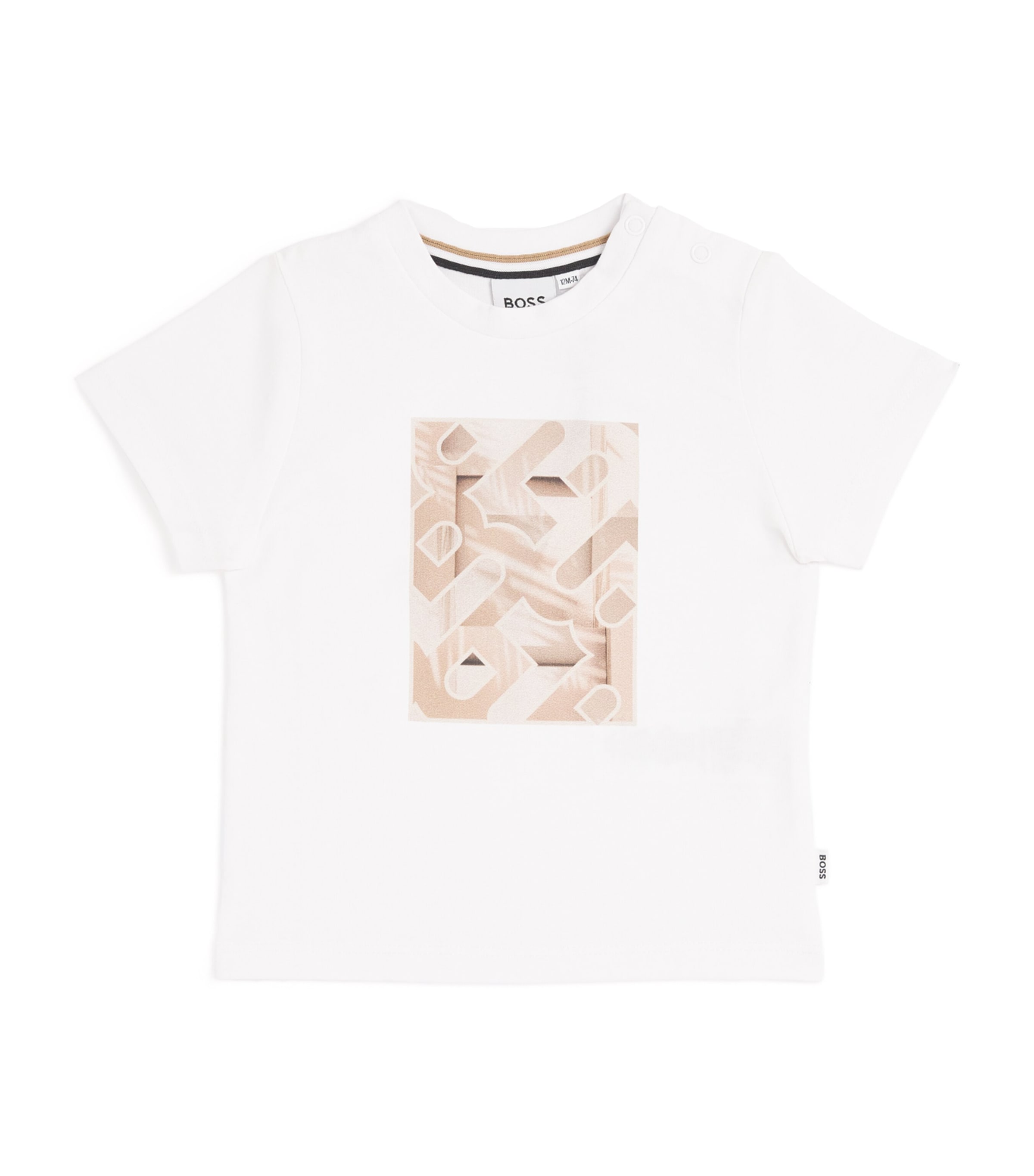 Cotton Graphic Logo T-Shirt (3-18 Months)