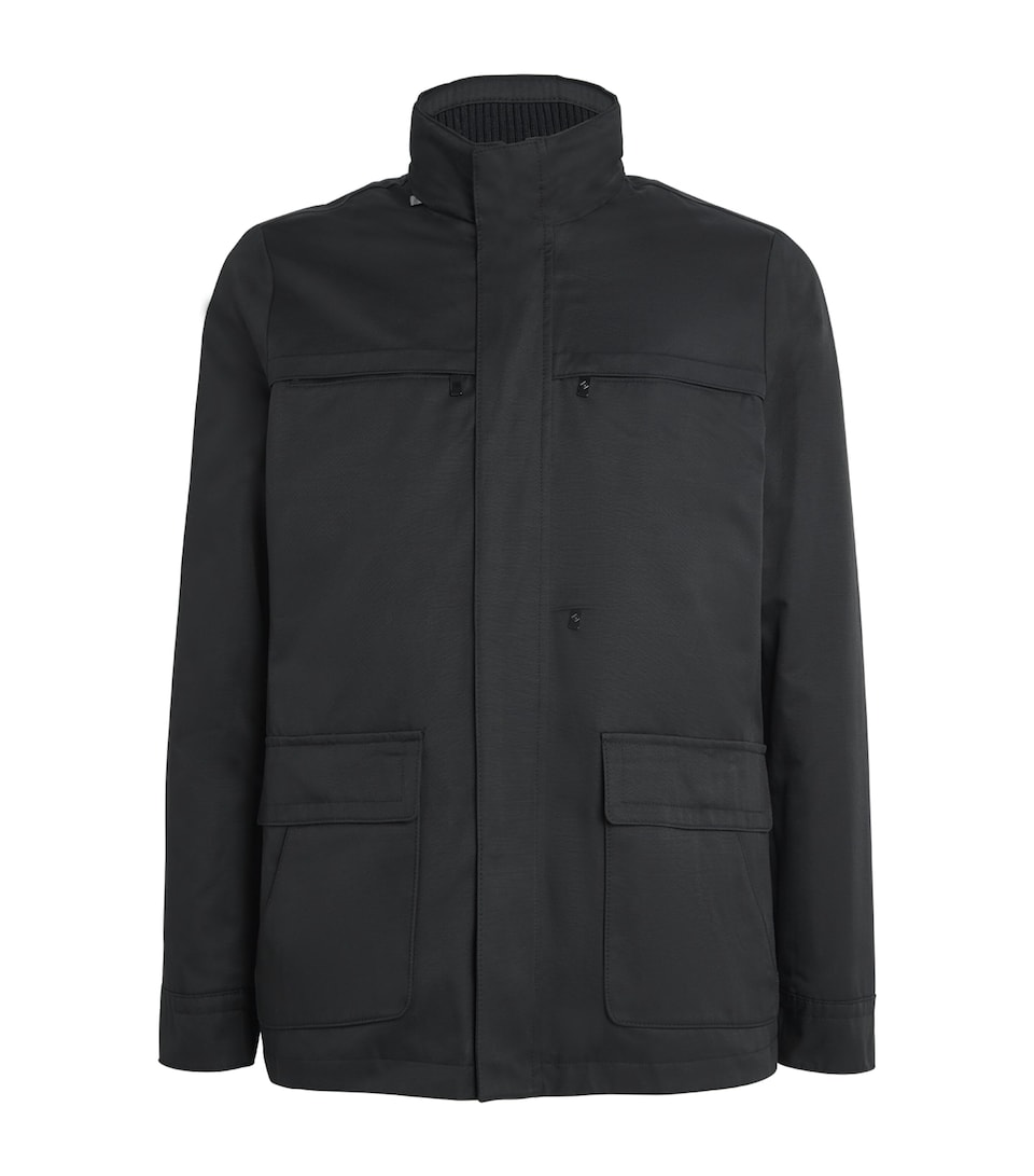 Cotton-Blend Field Jacket