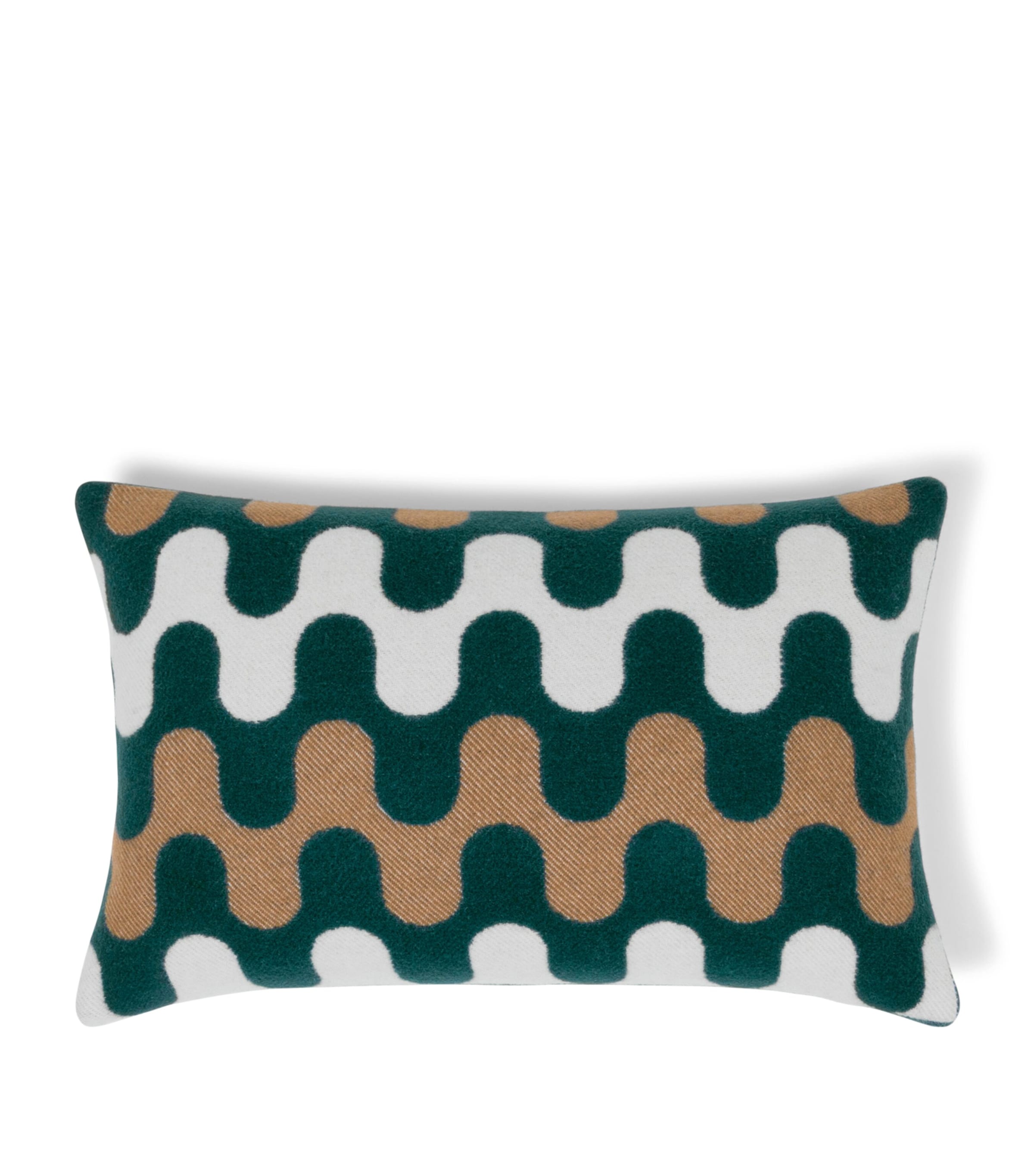 Frette Wool Modernism 001 Cushion (40cm x 60cm) Pine Forest/t