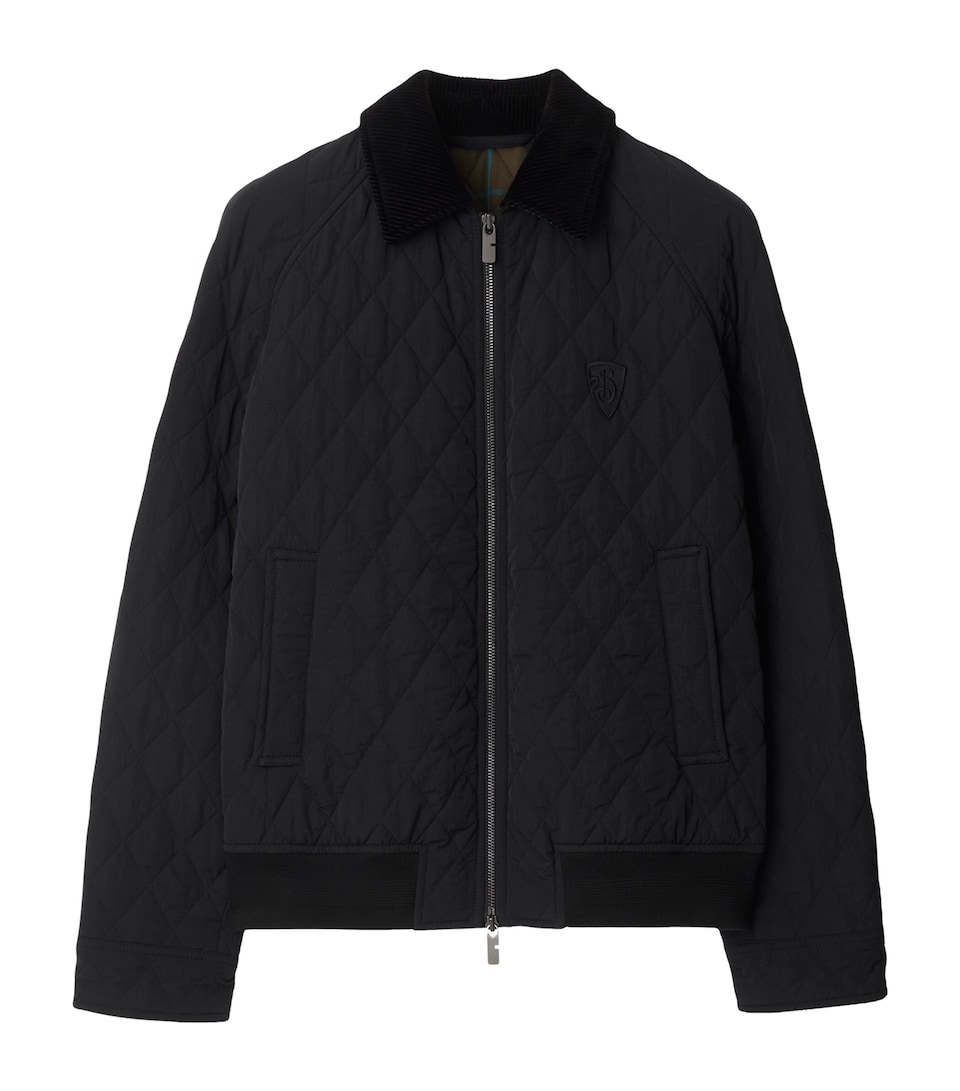 Water-Repellent Padded Shirt Jacket