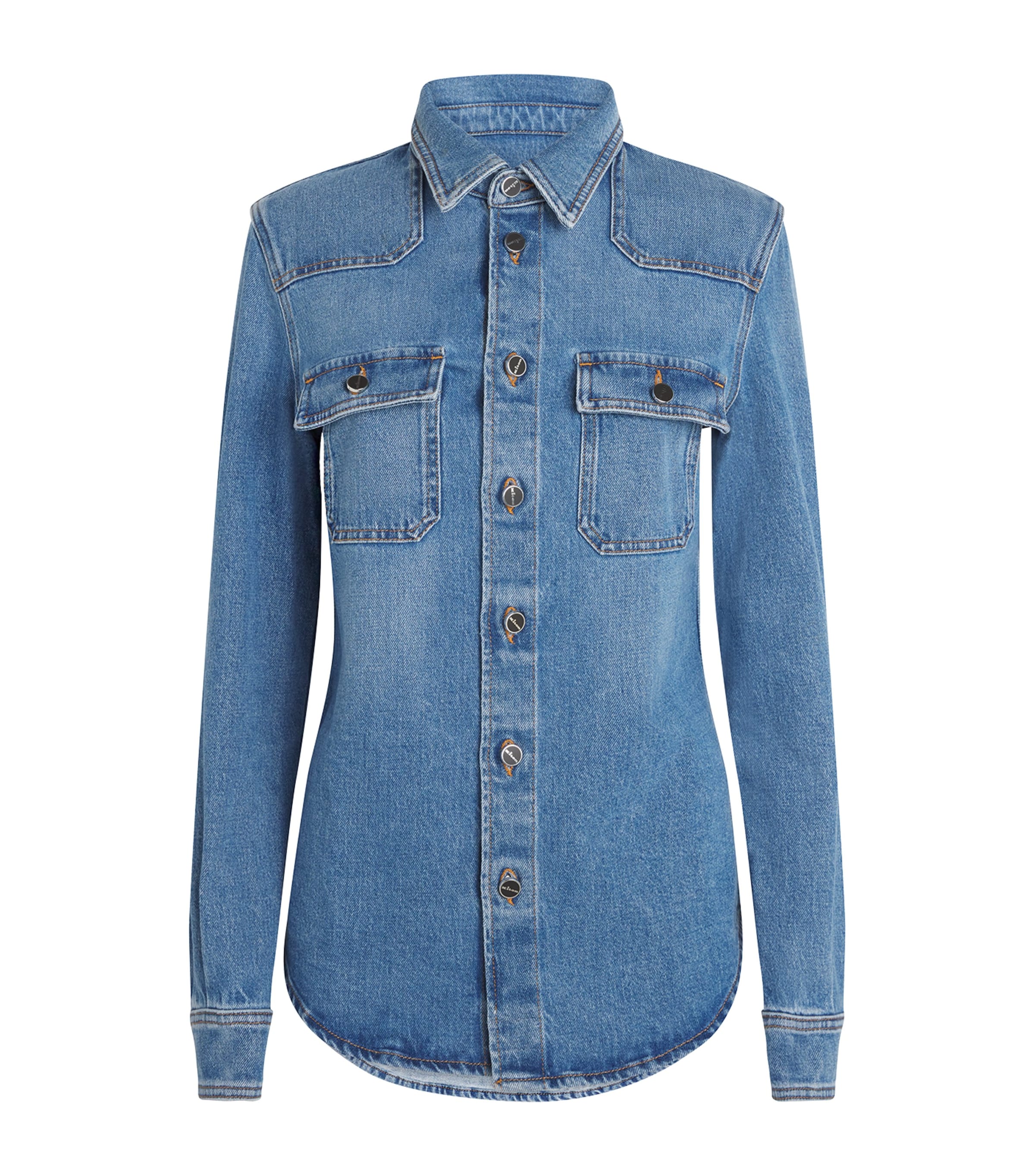 Denim Long-Sleeve Shirt