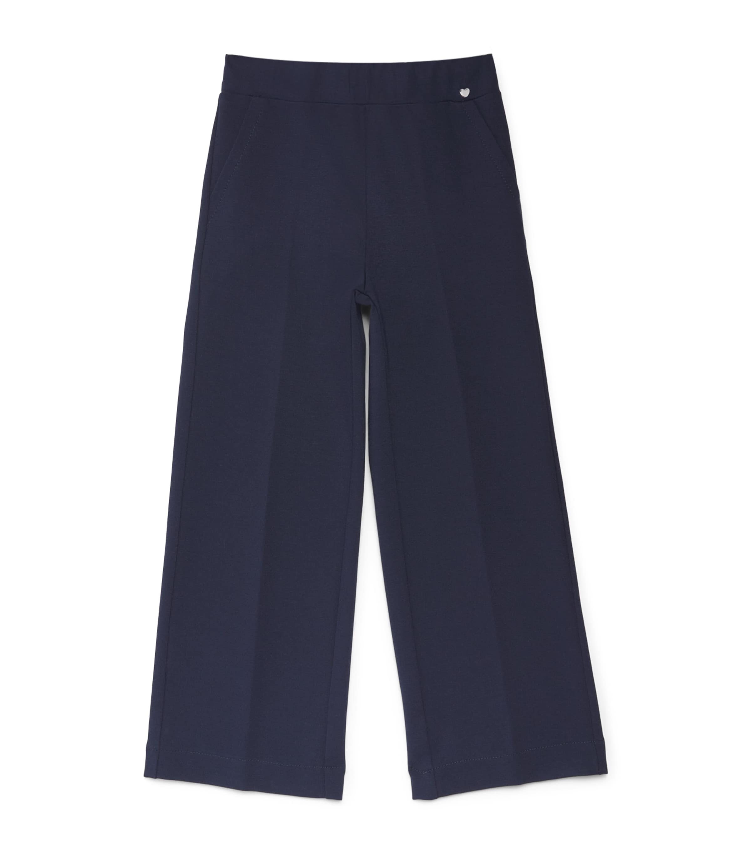 Monnalisa Corinne Wide-Leg Sweatpants (4-12 Years) Blu Scuro