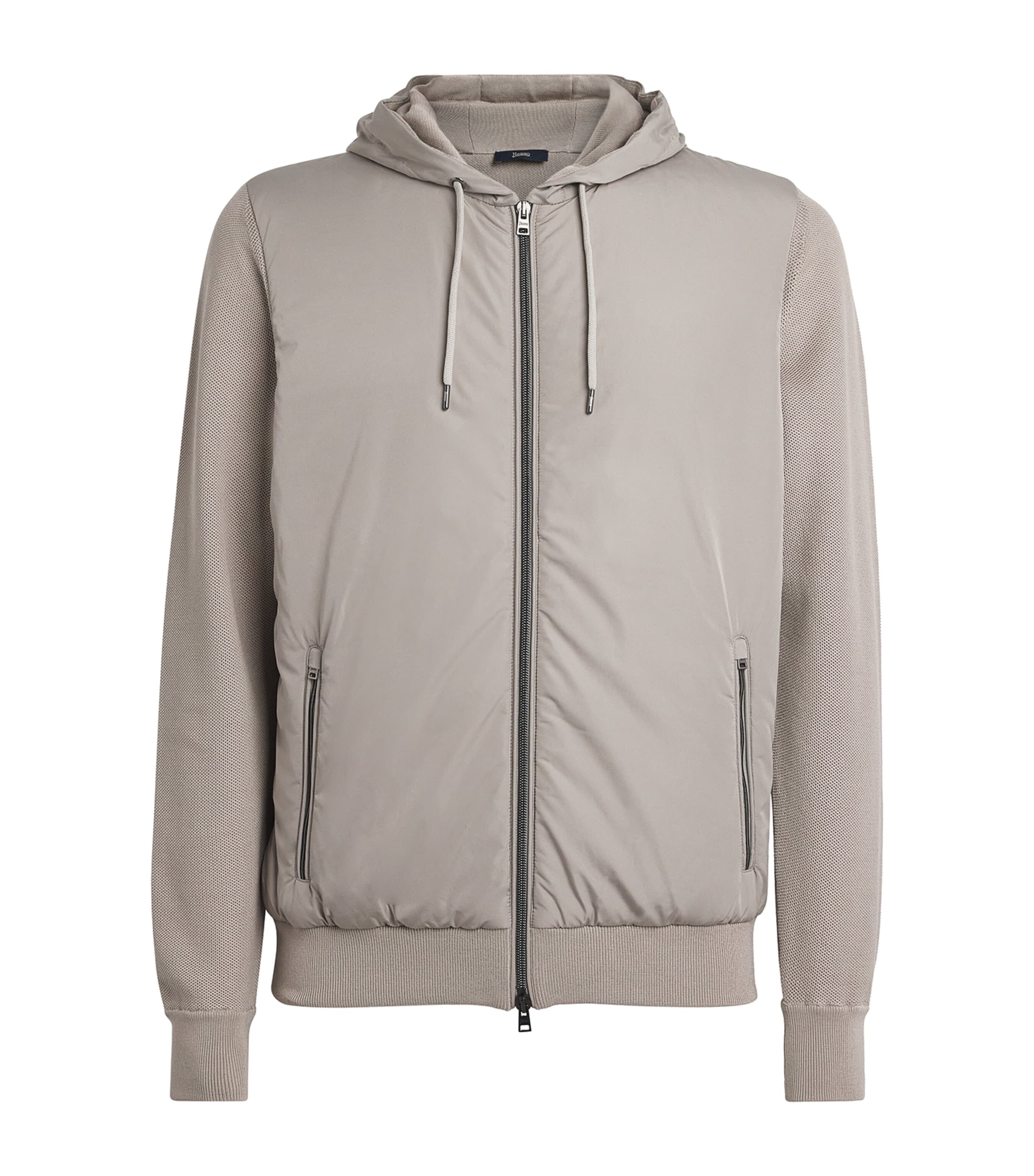 Cotton Hooded Hybrid Jacket