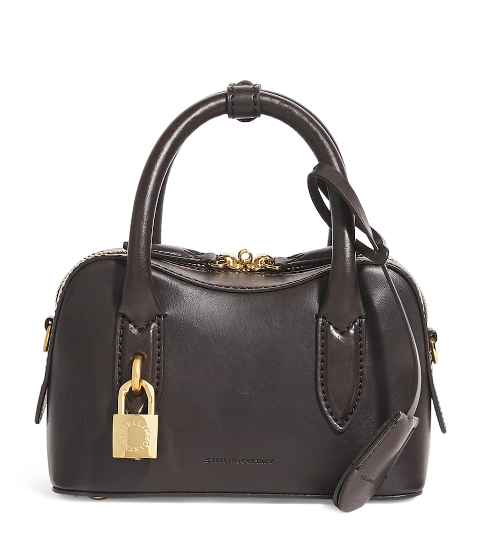 Tiny Vegan Leather Ryder Top-Handle Bag
