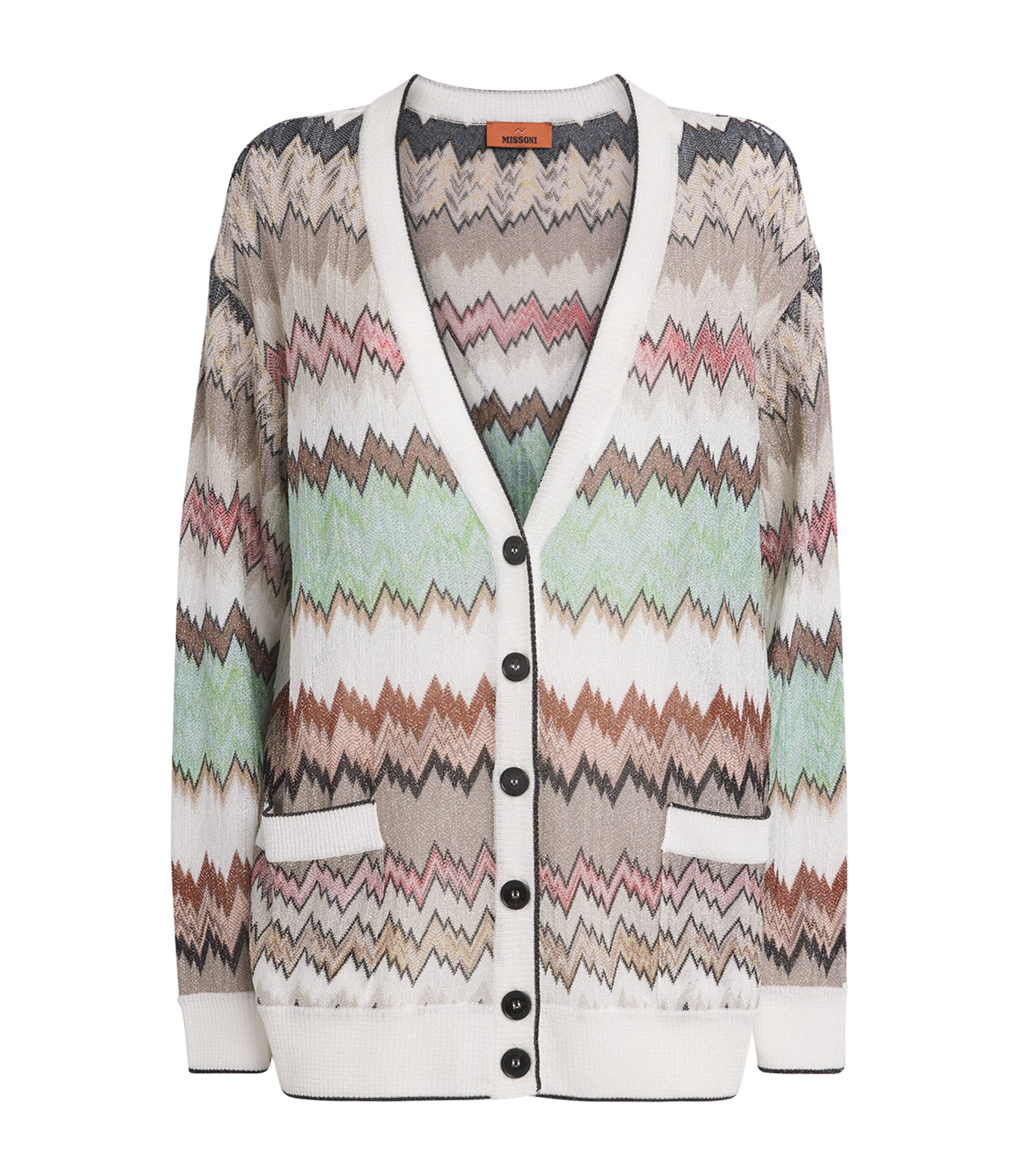 Snake V-Neck Cardigan