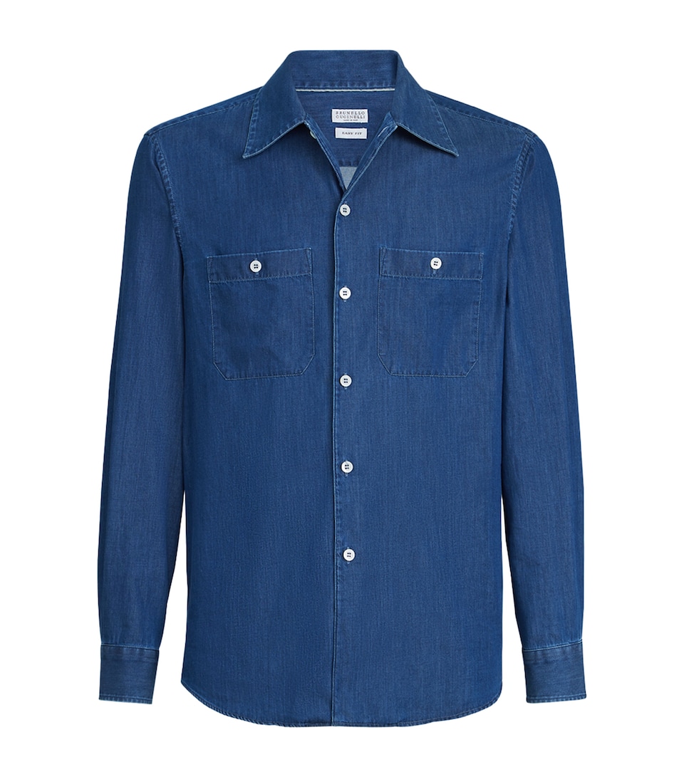 Denim Easy-Fit Shirt