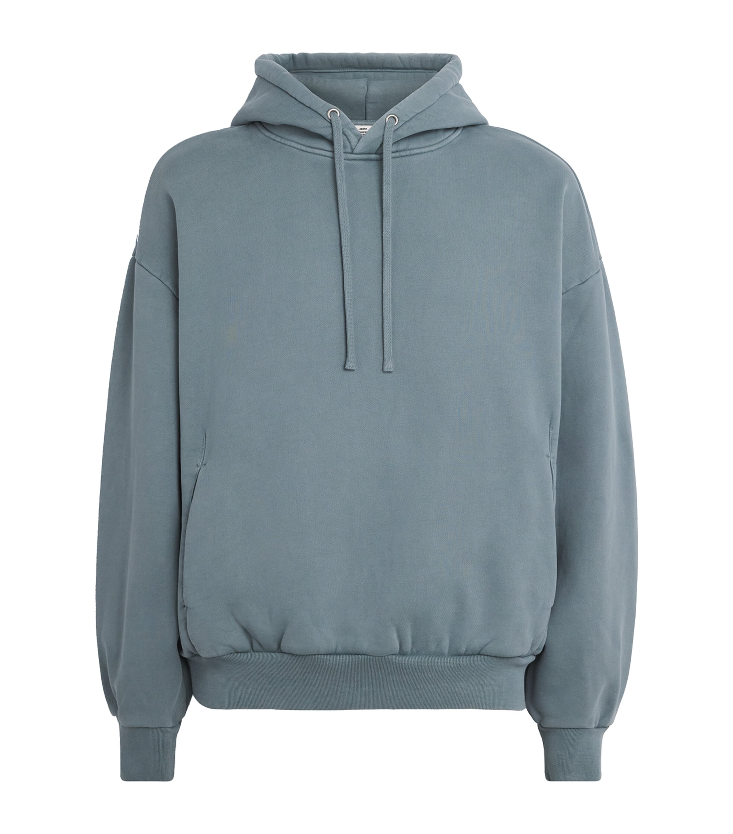 Skims Mens Cotton Fleece Relaxed Hoodie Kyanite