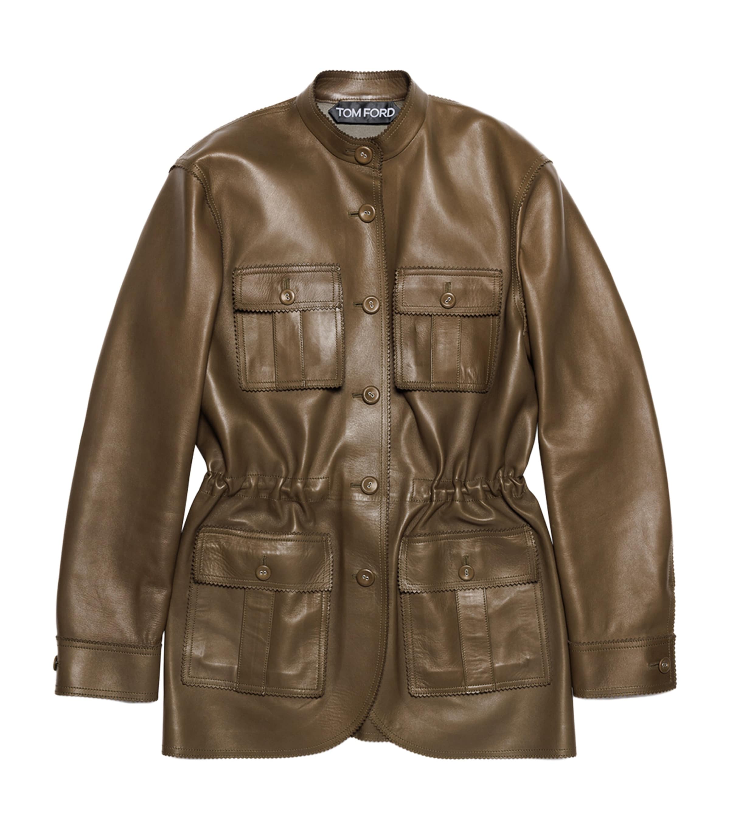 TOM FORD Womens Lambskin Safari Jacket Gcf