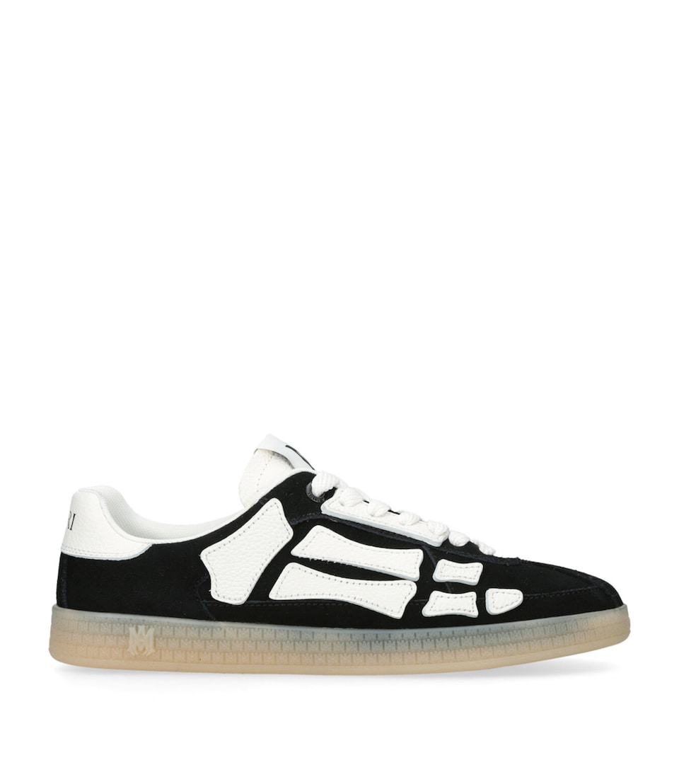 Suede Pacific Bones Low-Top Sneakers