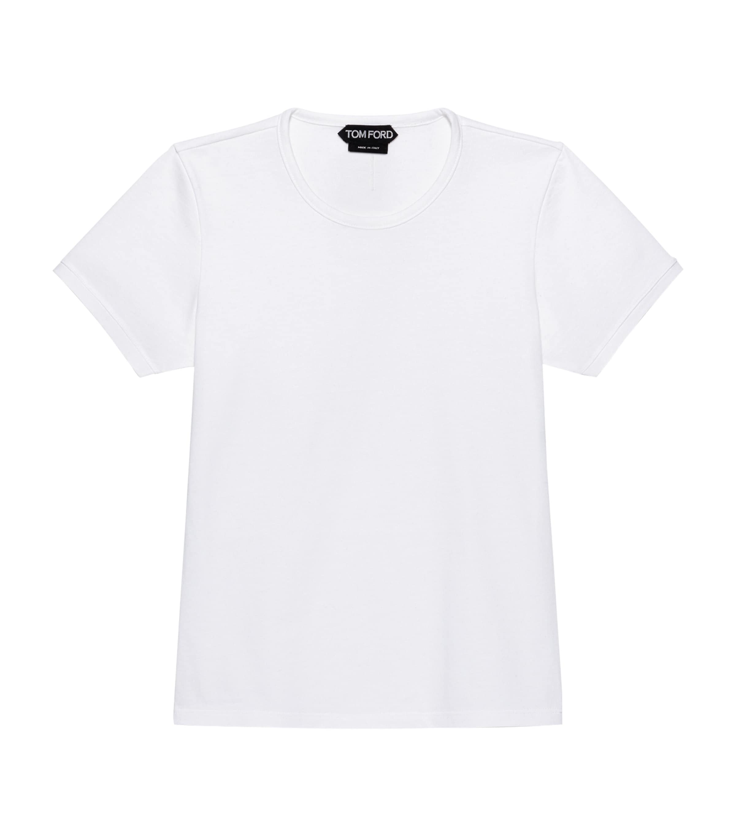 TOM FORD Womens Cotton Crew-Neck T-Shirt Wab