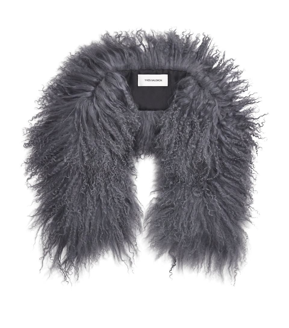 Yves Salomon Lamb Scarf