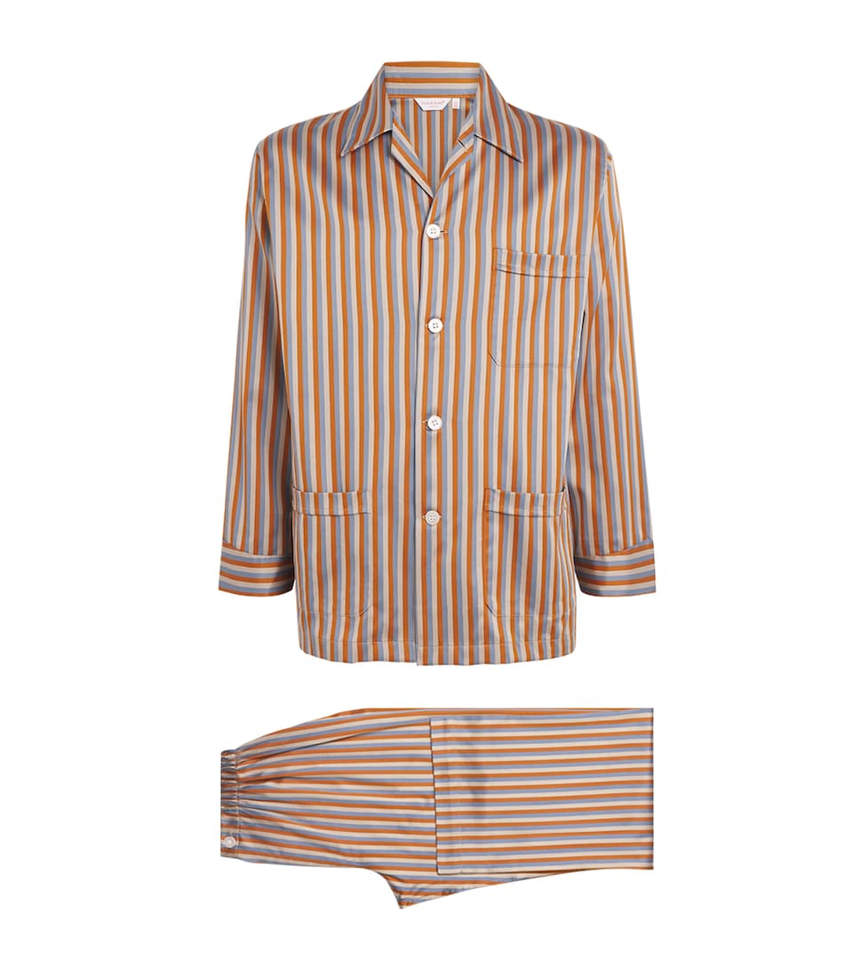 Cotton Stripe Wellington Pyjama Set