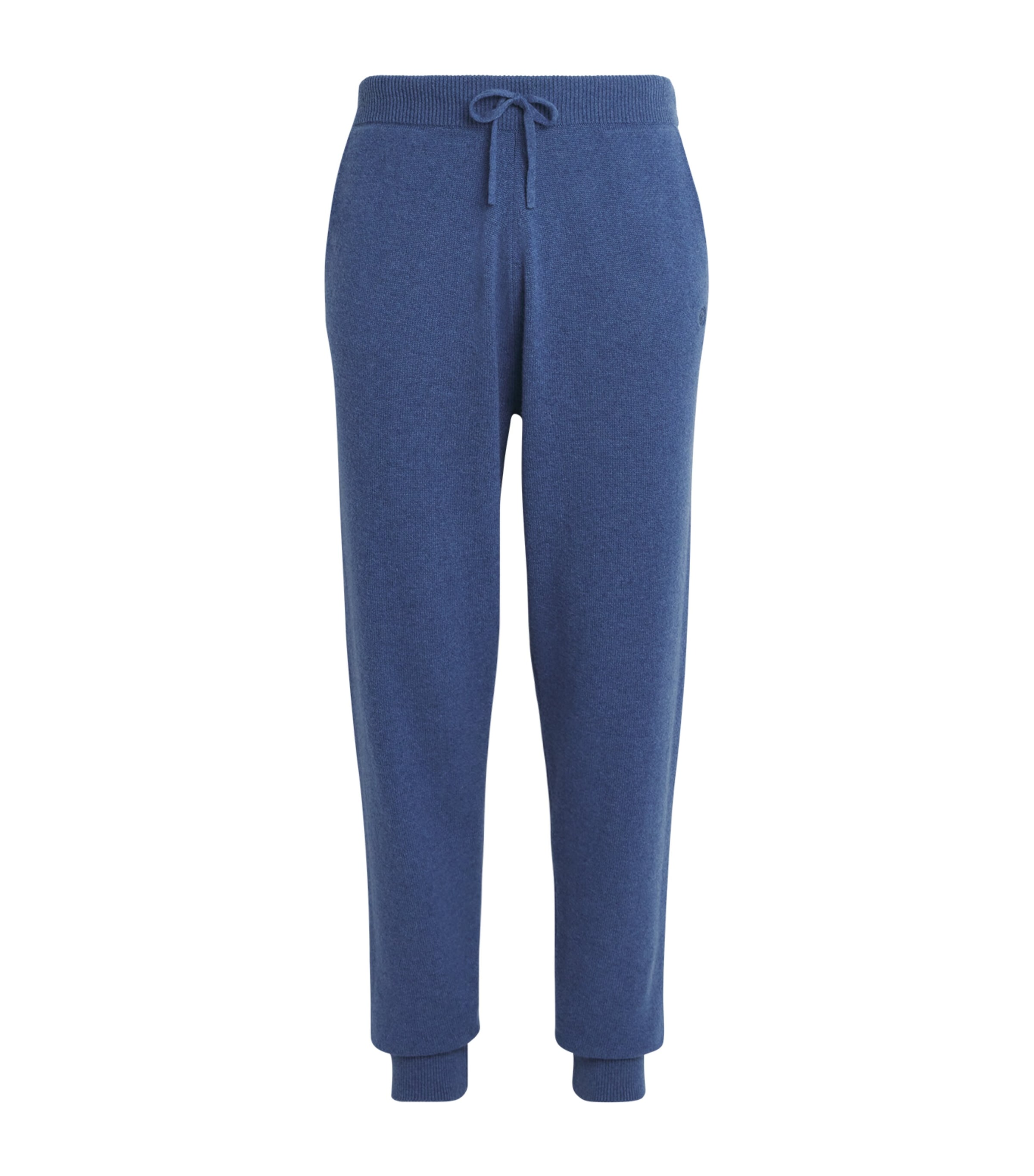 Harrods Mens Cashmere Sweatpants Soft Denim