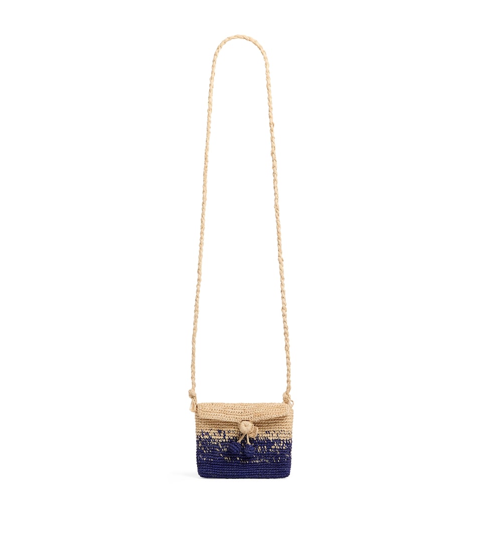 Raffia Cross-Body Bag