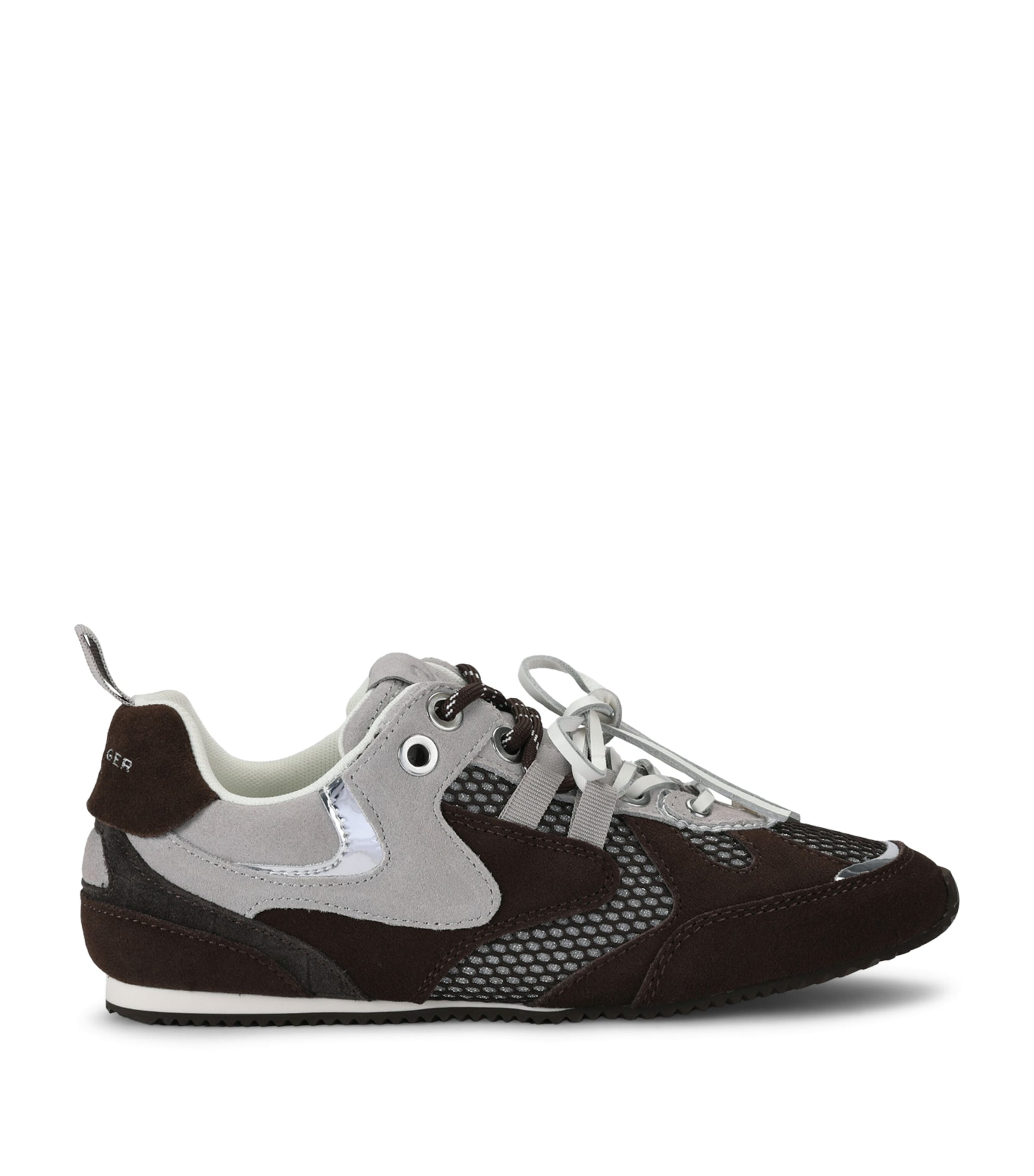 Kurt Geiger London Suede Slim Runner Sneakers Brown/oth