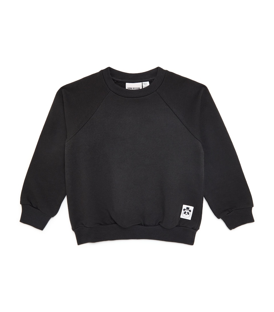 Organic Cotton Panda-Patch Sweatshirt (3-11 Years)