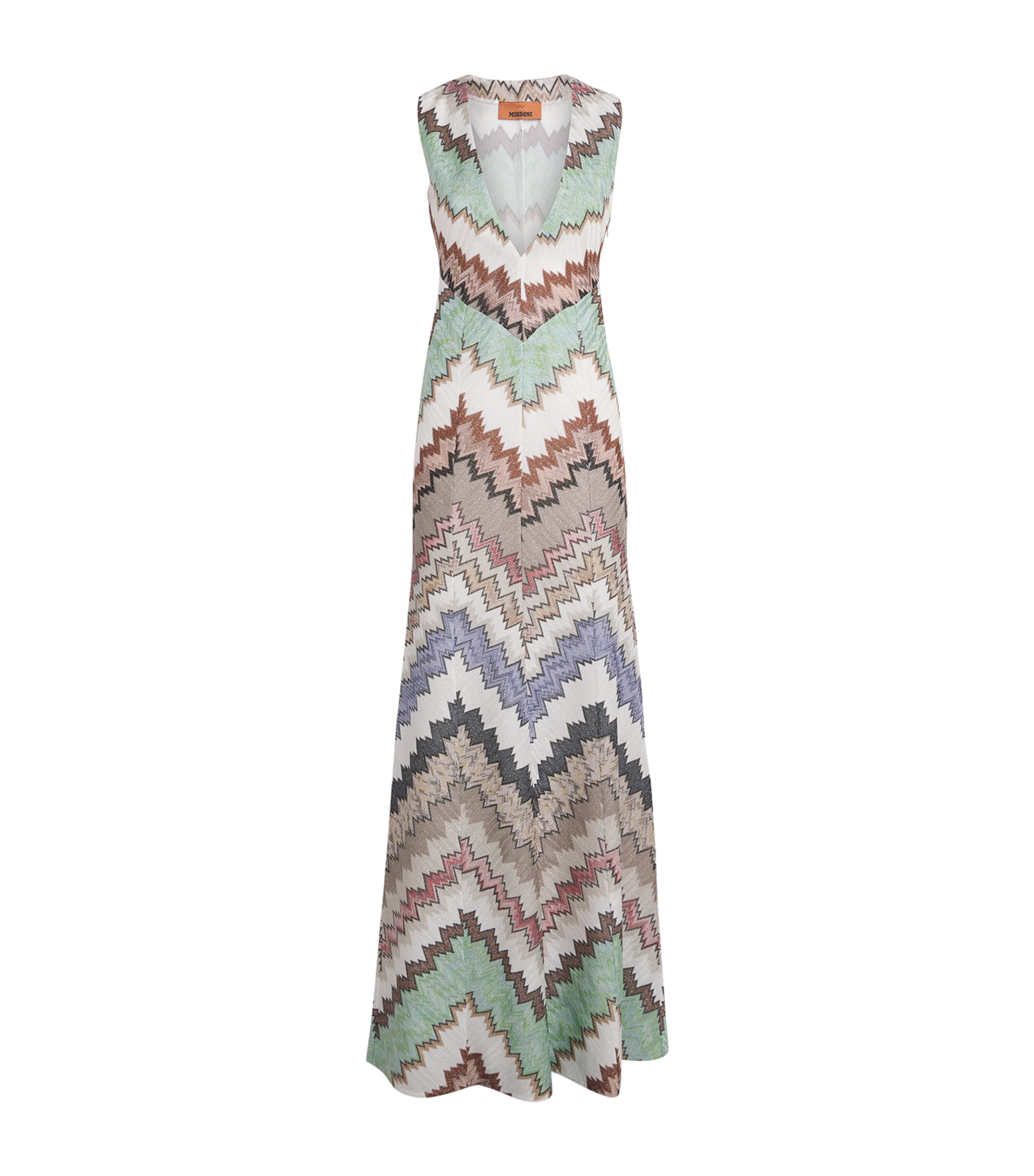 Knitted Snake Maxi Dress