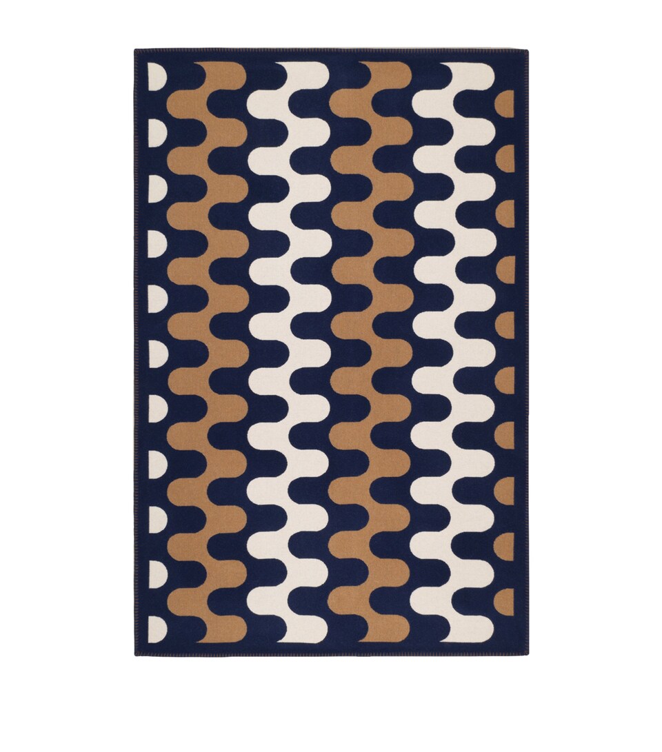 Wool Modernism Throw (135cm x 220cm)