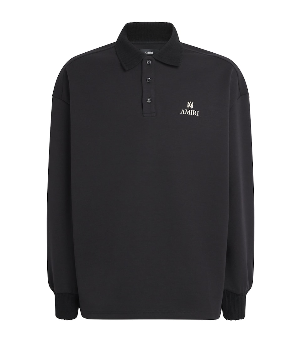 Oversized Logo Polo Shirt