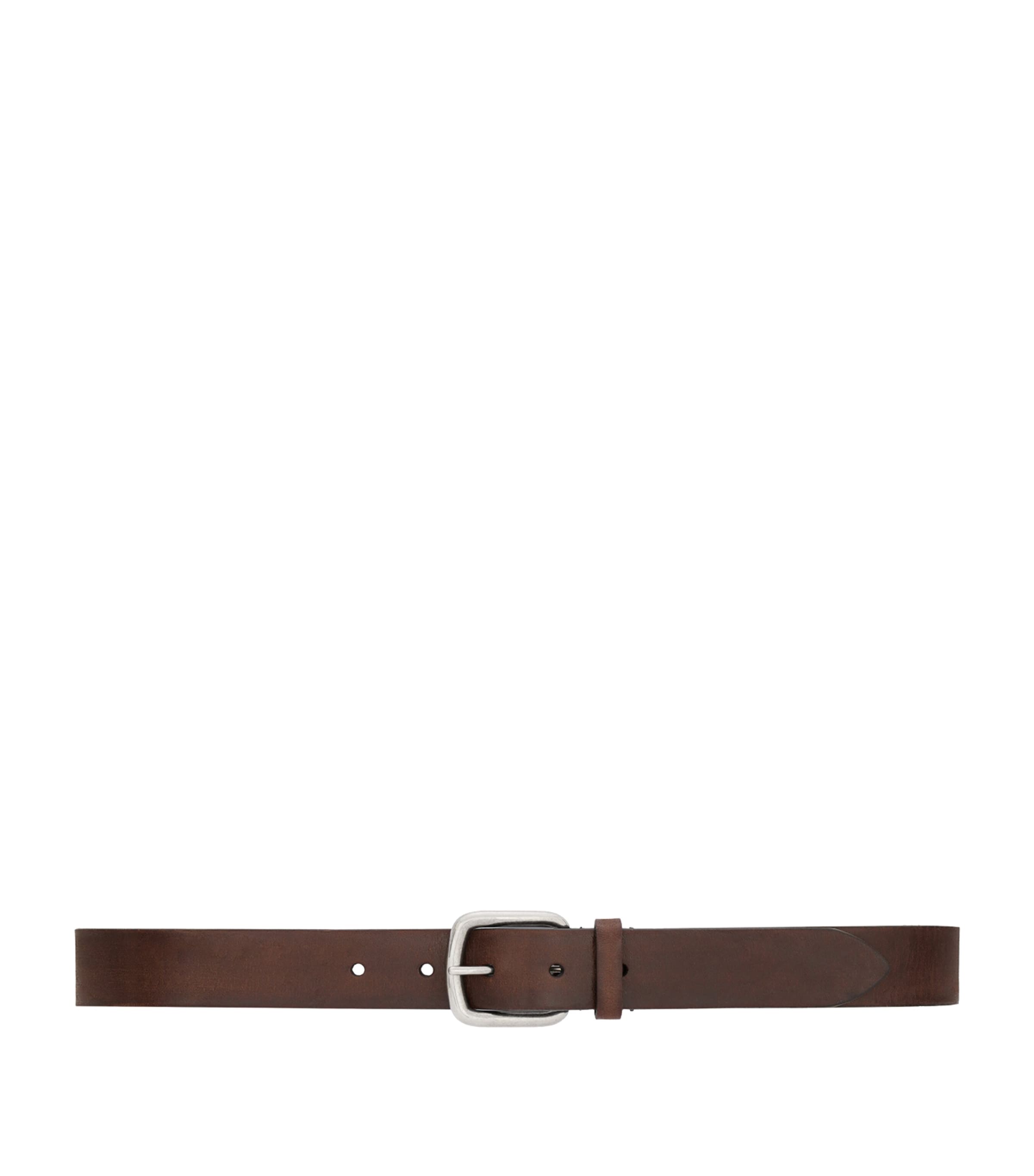 Calfskin Buckle Belt
