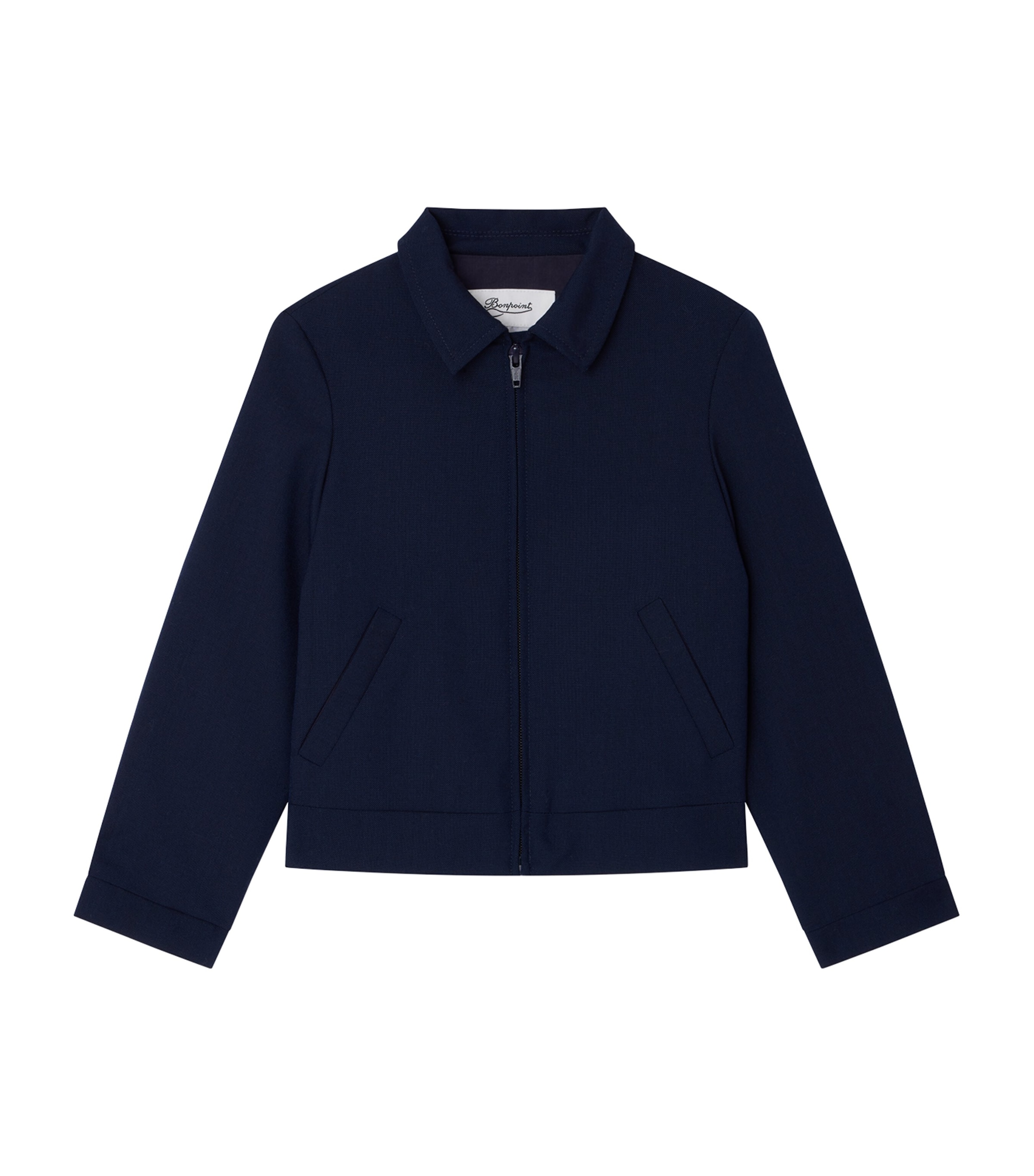 Bonpoint Wool Logan Jacket (10-14 Years) Encre