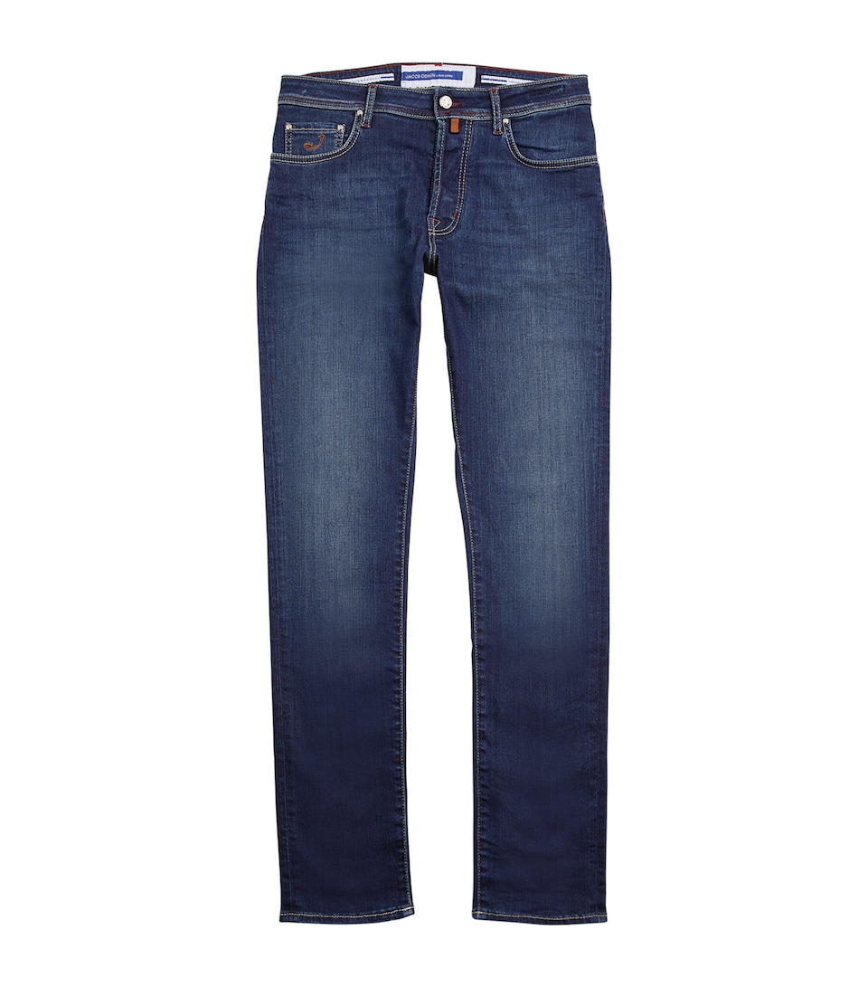 High-Rise Slim Jeans