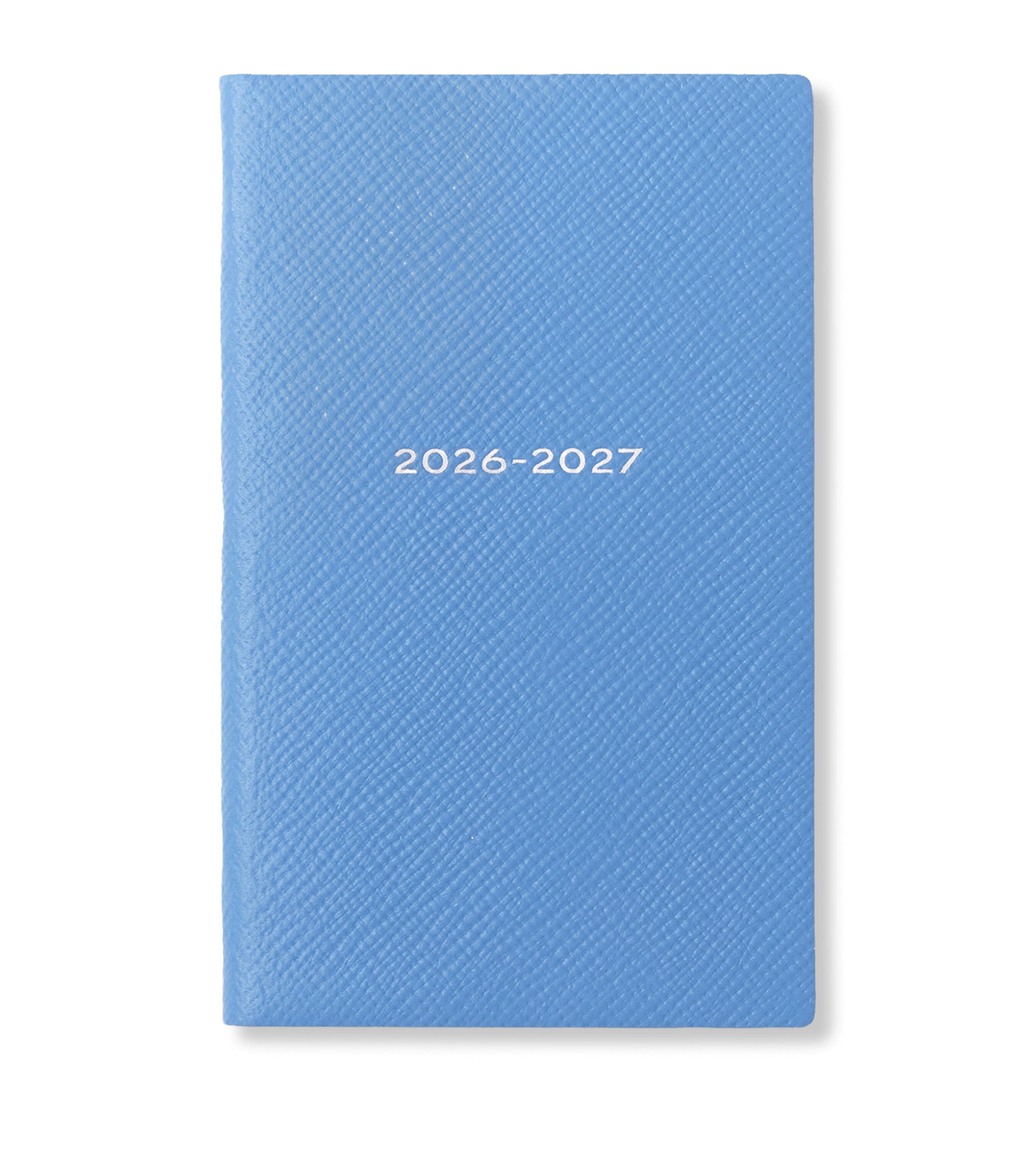 Smythson Leather Panama 2026/27 Diary N Blue