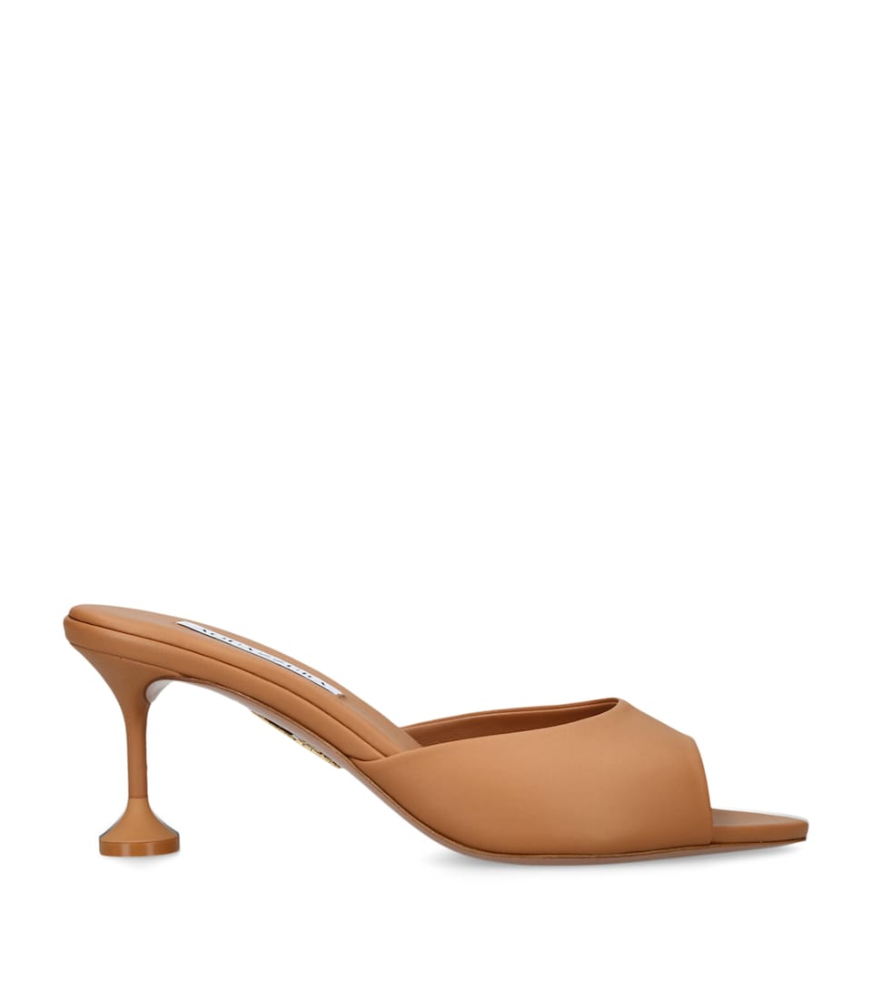Leather Bisous Mules 65
